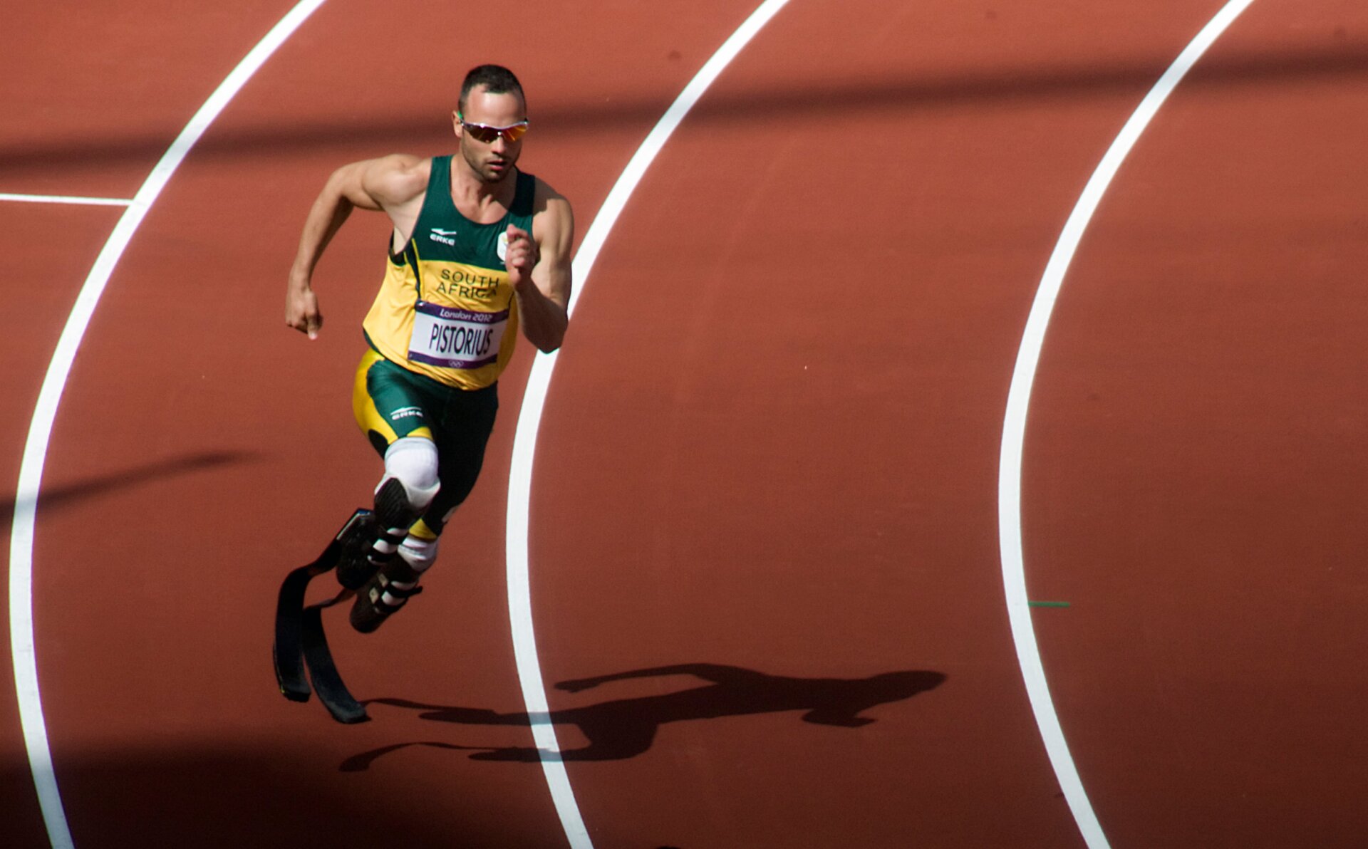 Oscar Pistorius became the first double-amputee to compete against able-bodied athletes at the Olympics. (image: Jim Thurston/Flickr)