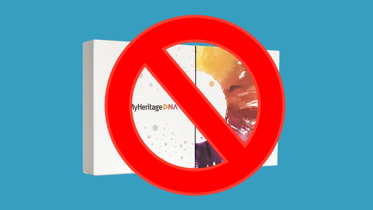 MyHeritageDNA/ Adam Clark Estes/Gizmodo