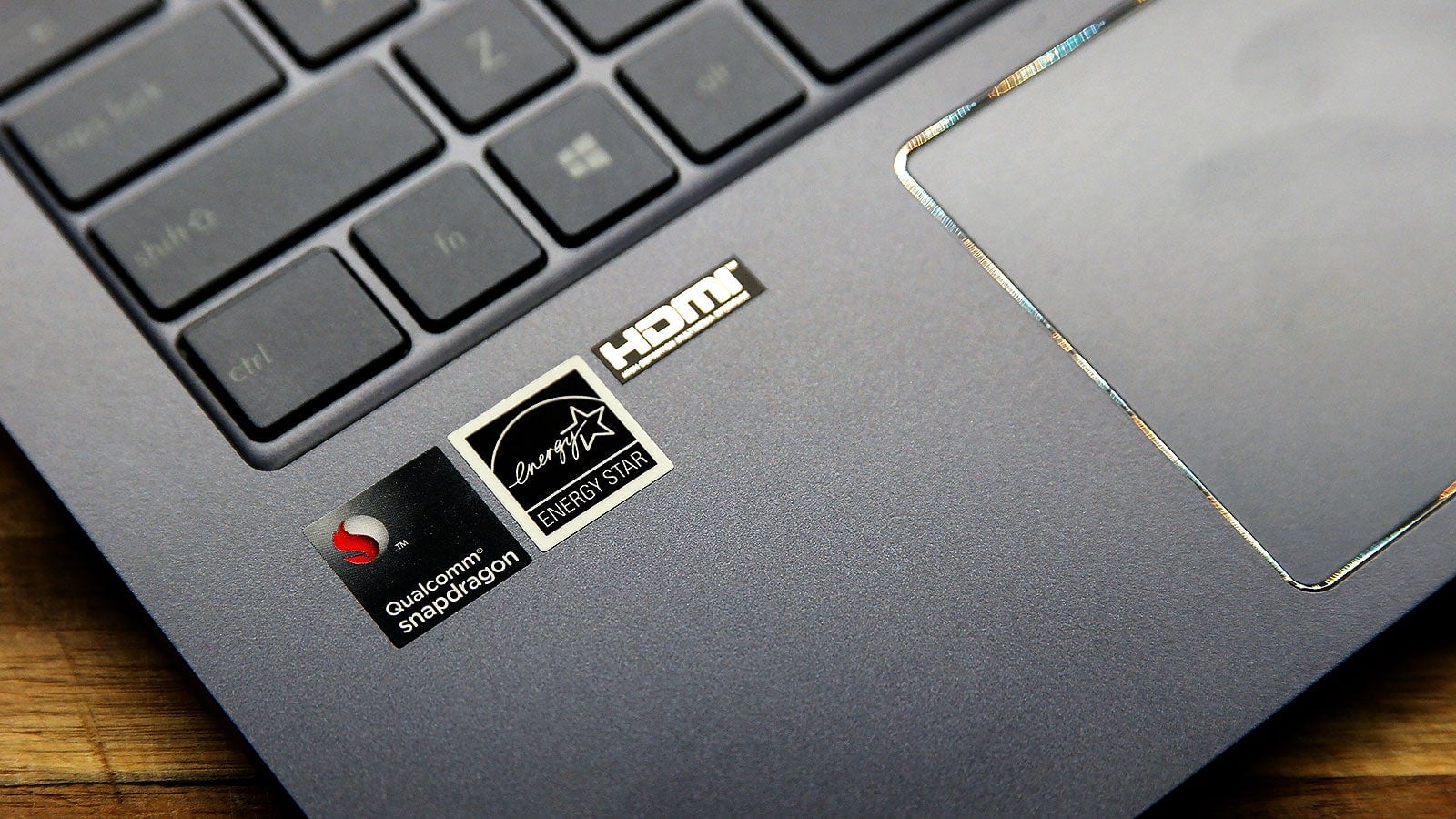 That’s not a sticker we’re used to seeing on laptops. 