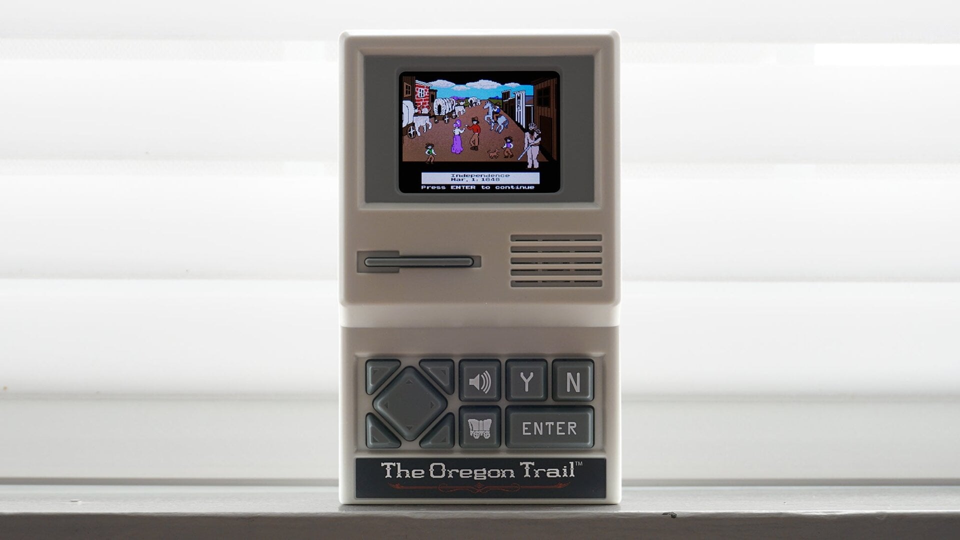 Nostalgia-targeting consoles packed with classic video games are all the rage right now, and you’ll easily get $25 worth of satisfaction out Basic Fun!’s The Oregon Trail recreation.