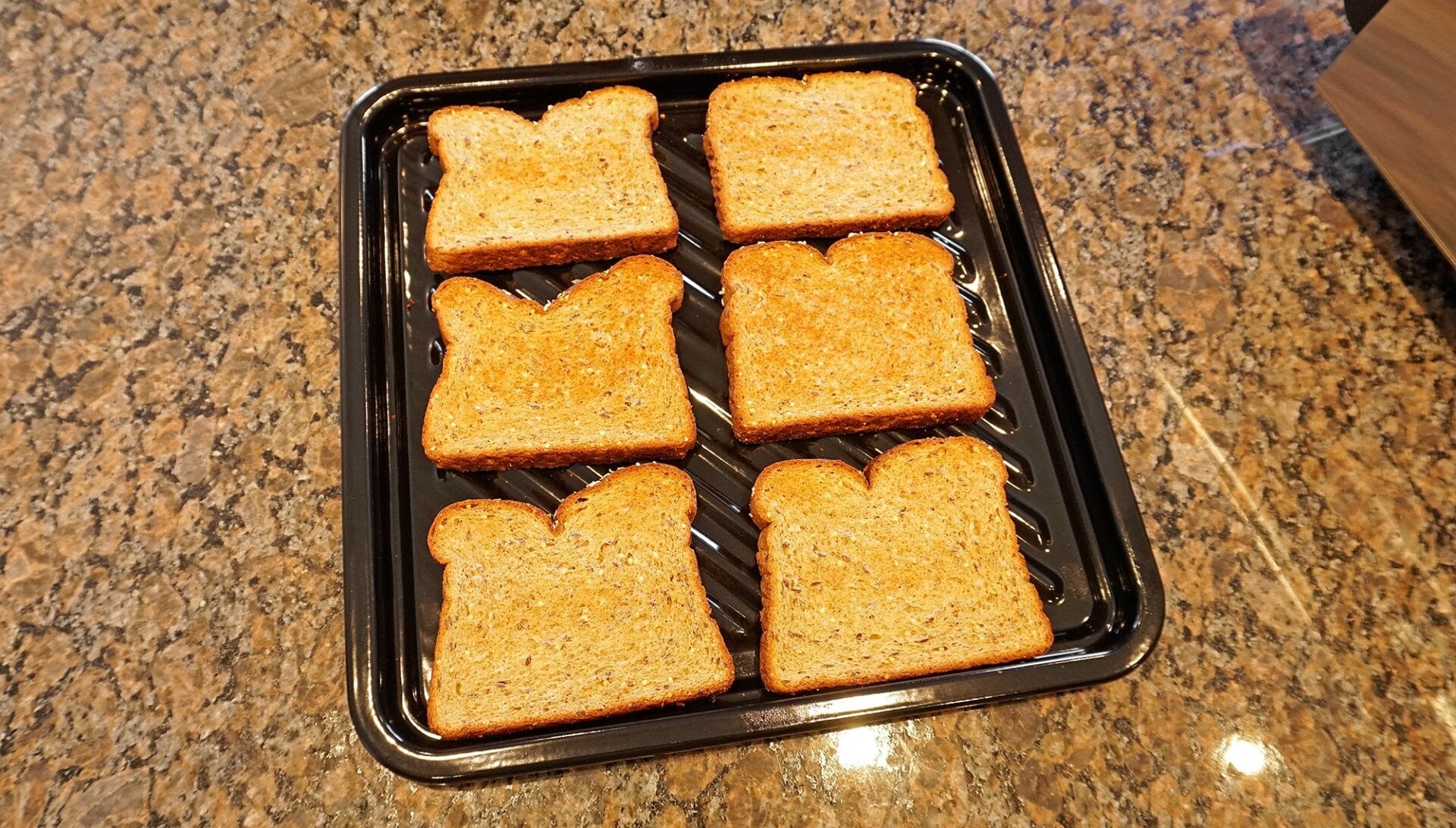 Yep, it makes toast too.