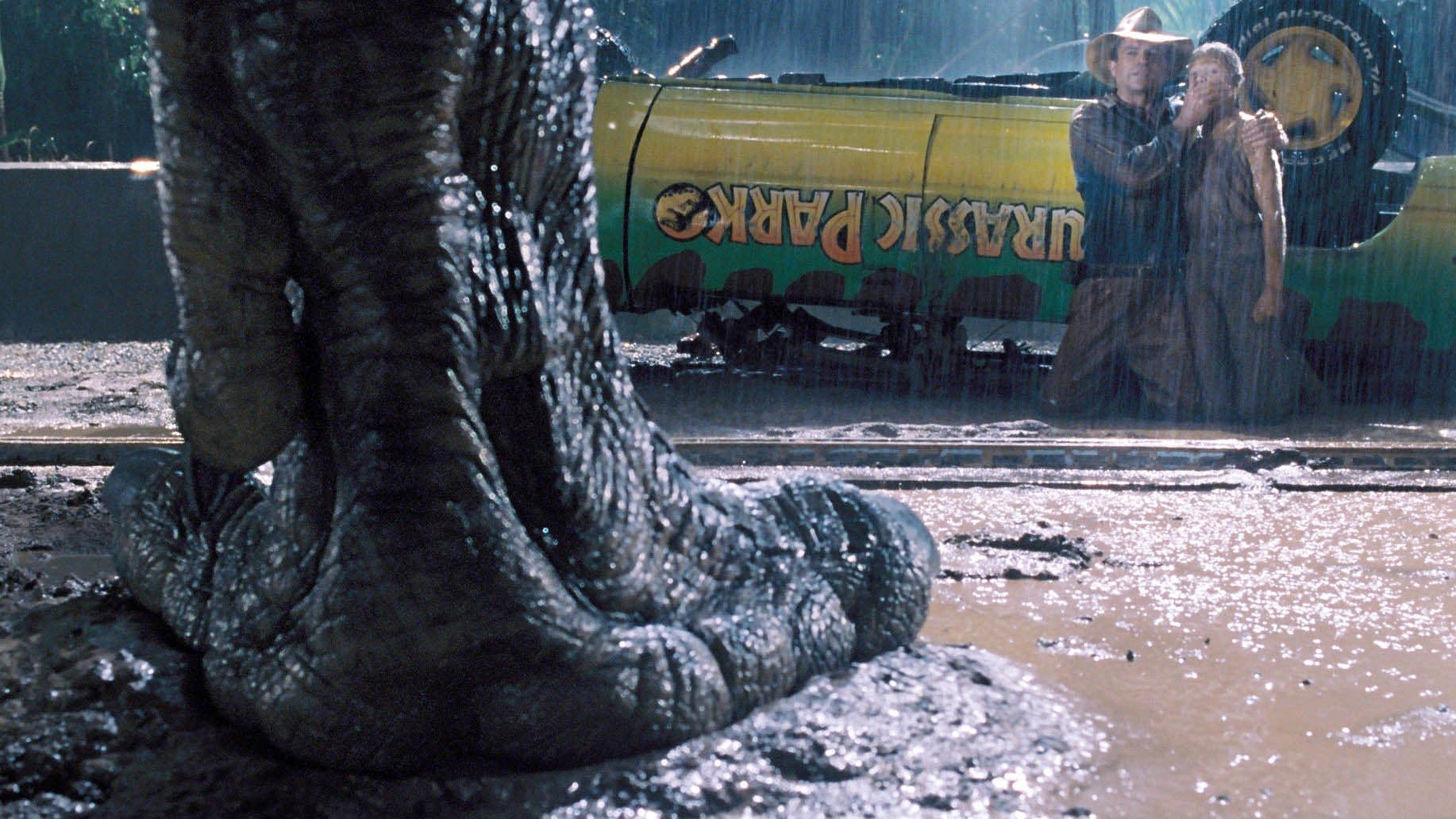 “Don’t move! It can’t see us if we don’t move.”