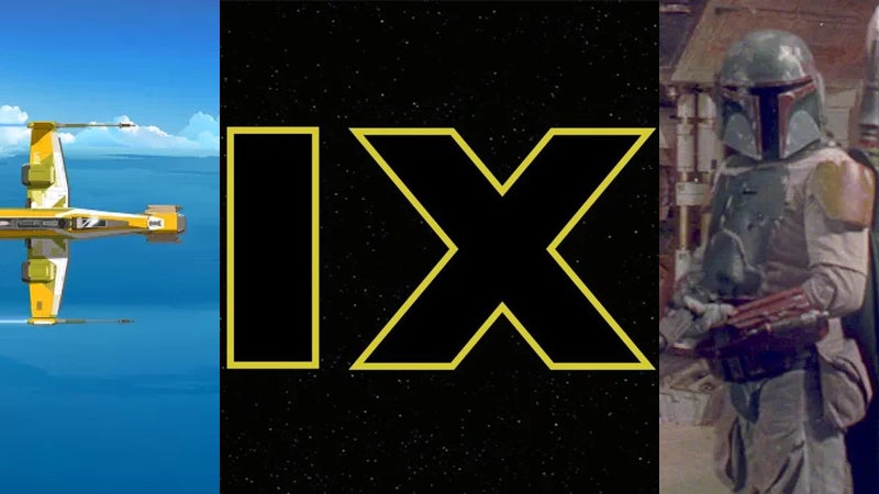 Image: Star Wars Resistance  / Image: Star Wars: Episode IX / Image: Star Wars: A New Hope