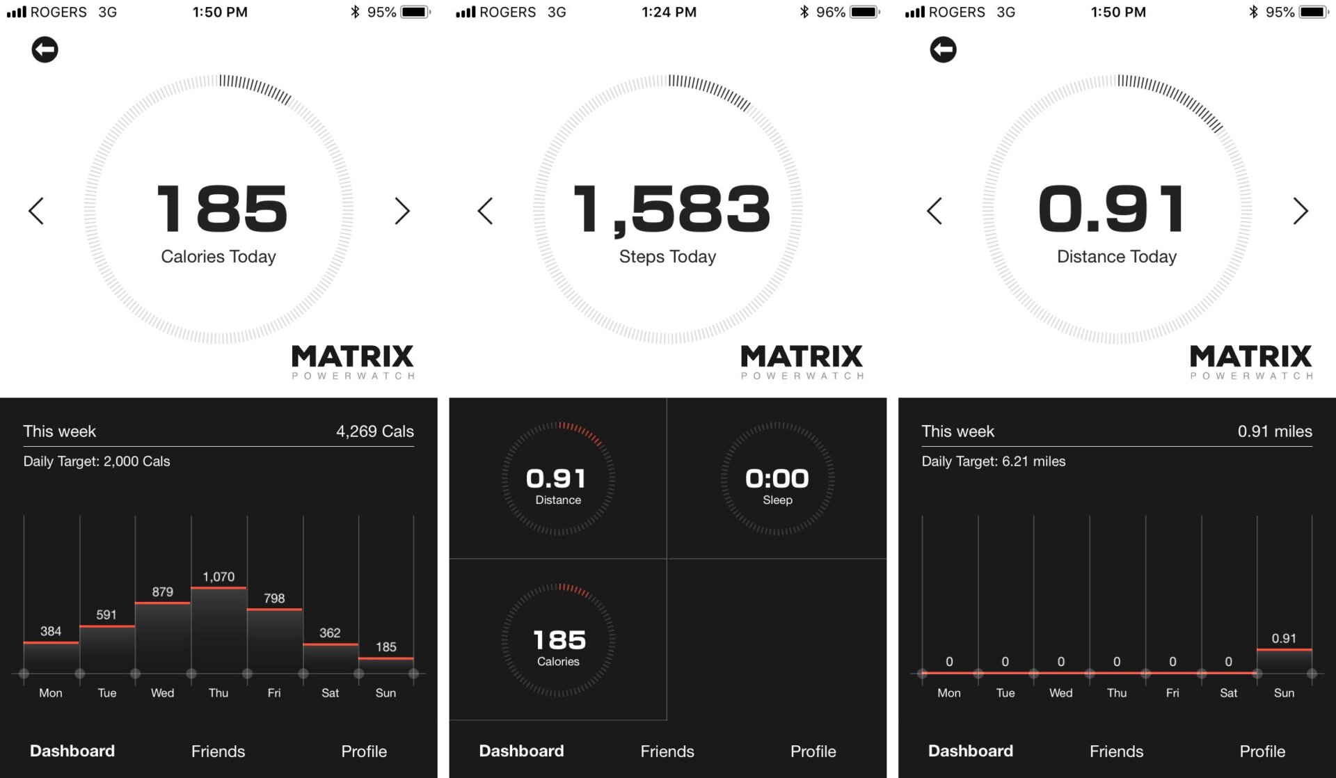 The PowerWatch app is basic, but provides an easy place to back up your fitness stats.