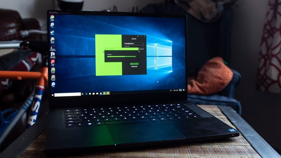 Razer Synapse seems to want me to sign in every twenty minutes. It’s obnoxious, but standard for a Razer laptop.