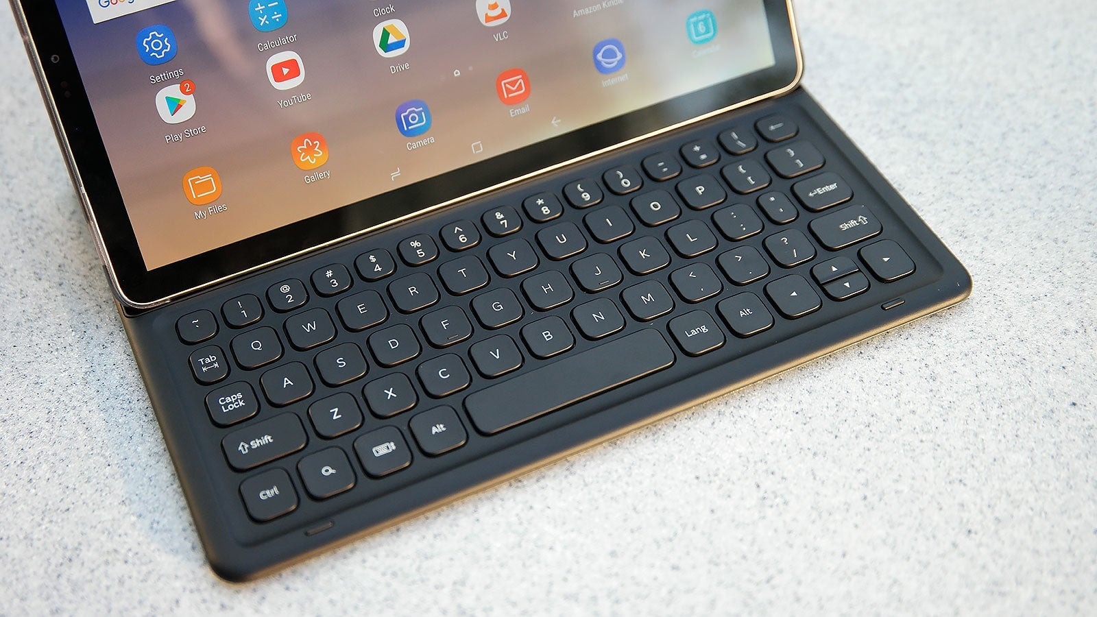 For such a cramped keyboard, I got used to it pretty quickly. I still think it needs a touchpad though.