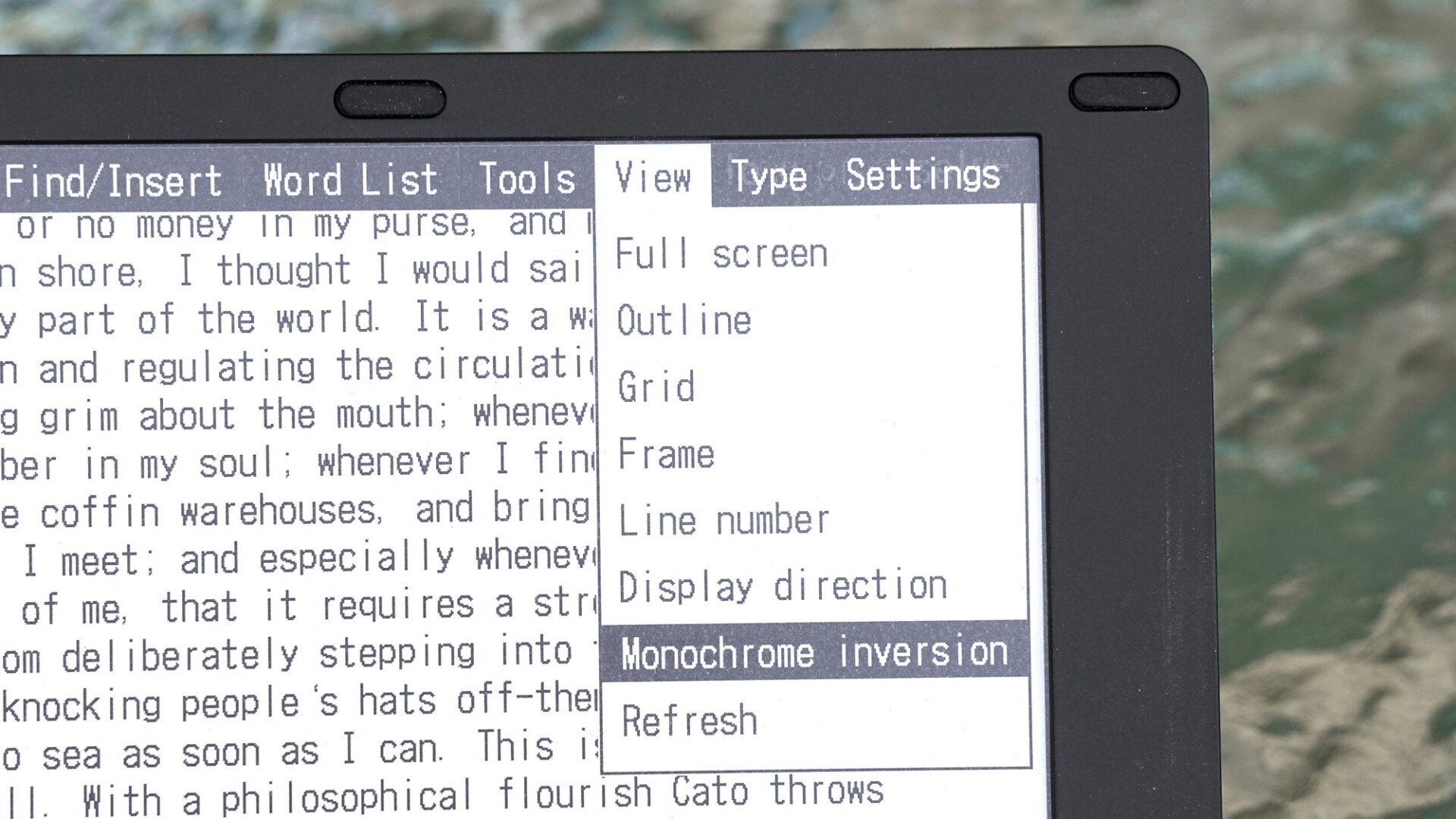 The functionality here isn’t going to rival Microsoft Word, but it gets the job done for a rough draft.