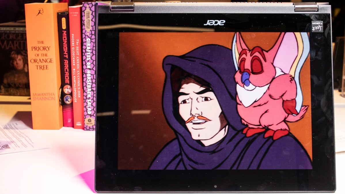 I watched Netflix on it. It was nice.