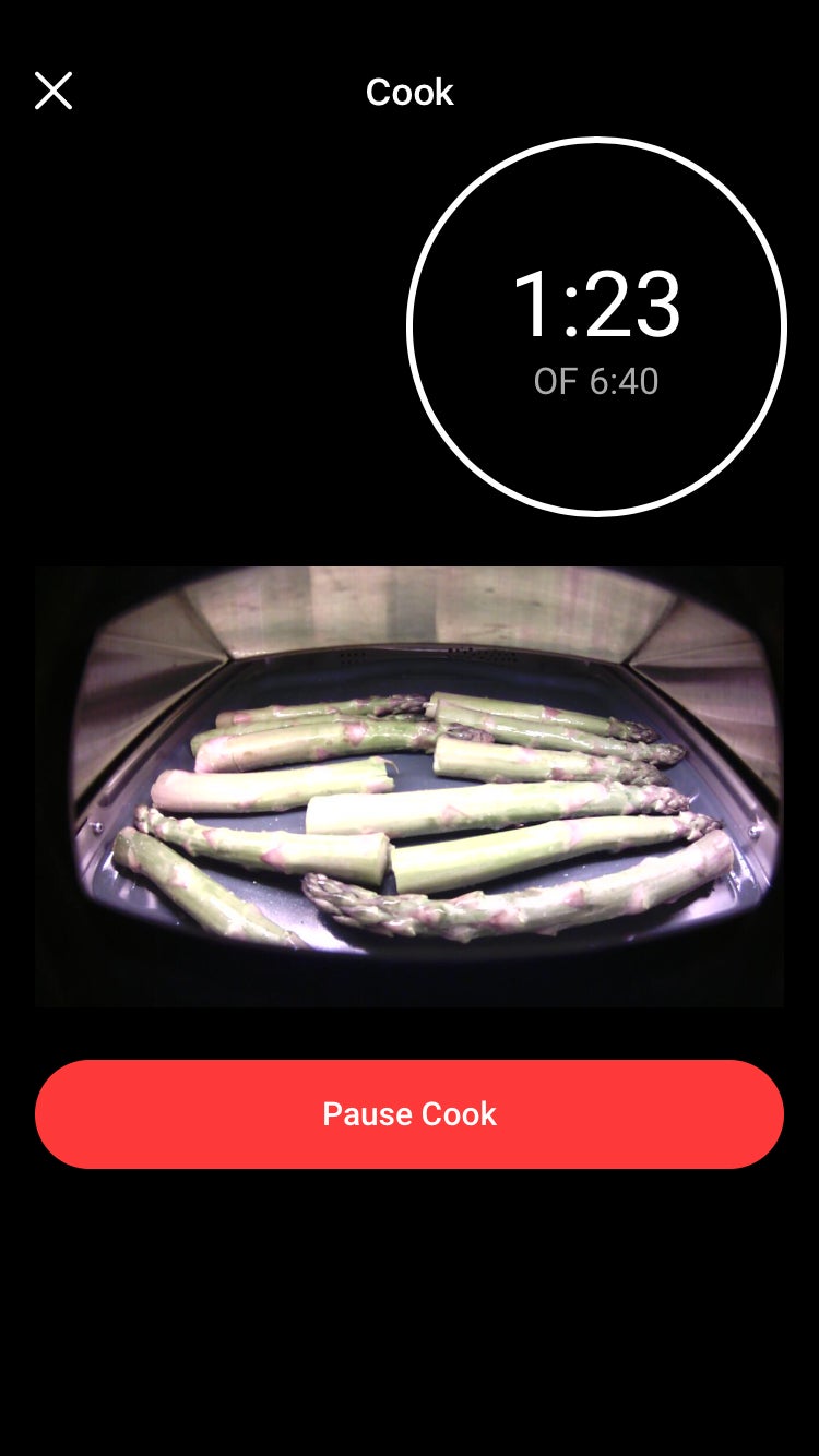 Spying on your food is incredible fun. But you can’t do much other than pause a cook.