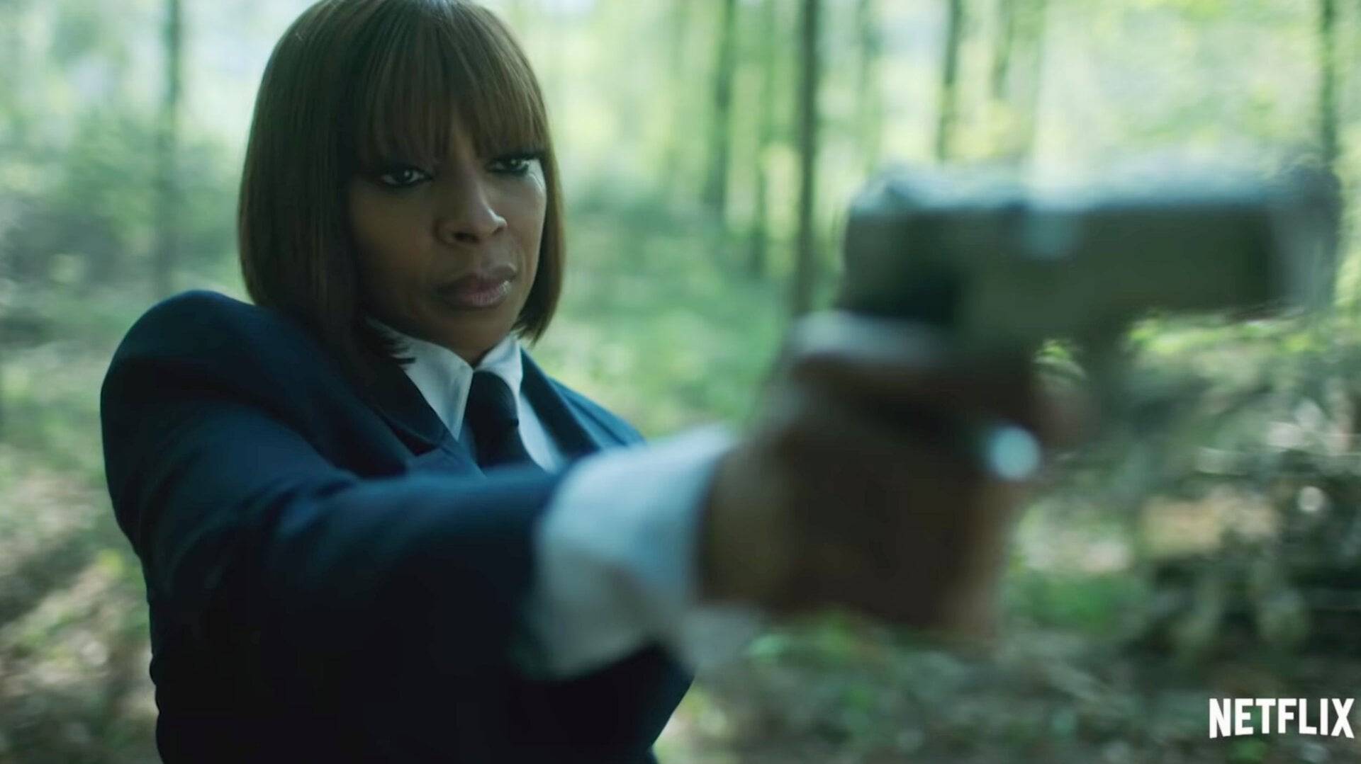 Mary J. Blige as Cha-Cha in Netflix’s adaptation of Dark Horse’s Umbrella Academy.