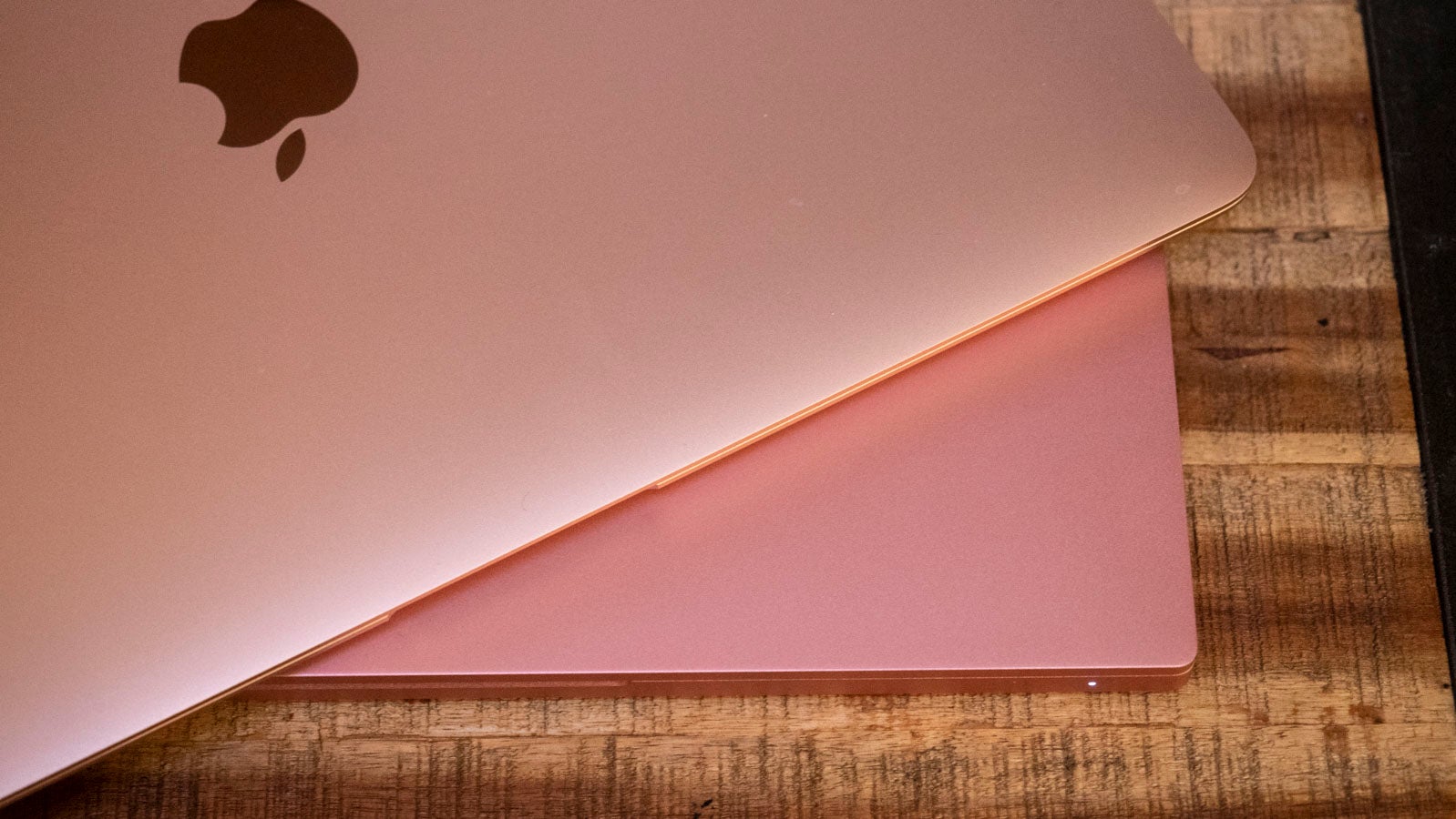 It’s also much pinker than Apple’s version of pink.