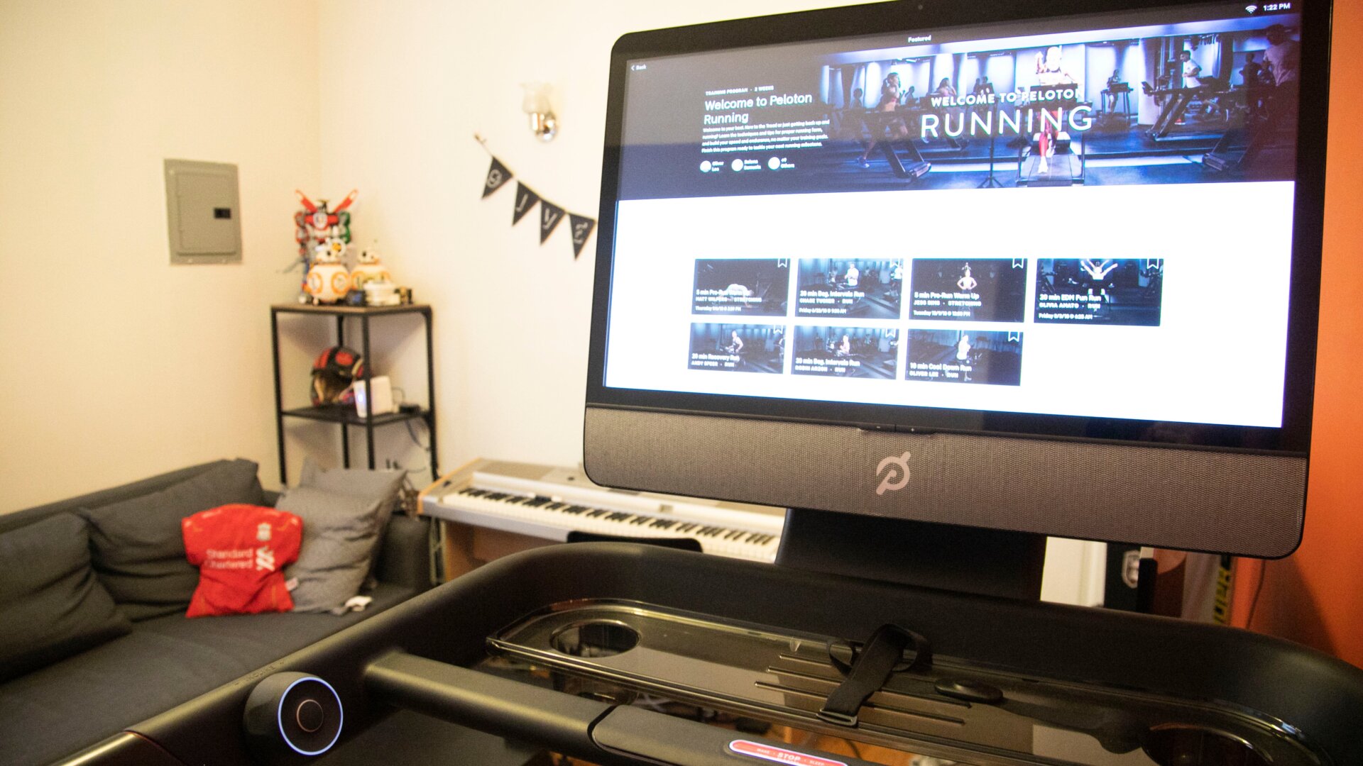 The 32-inch HD touchscreen is pretty to look at and easy to use.