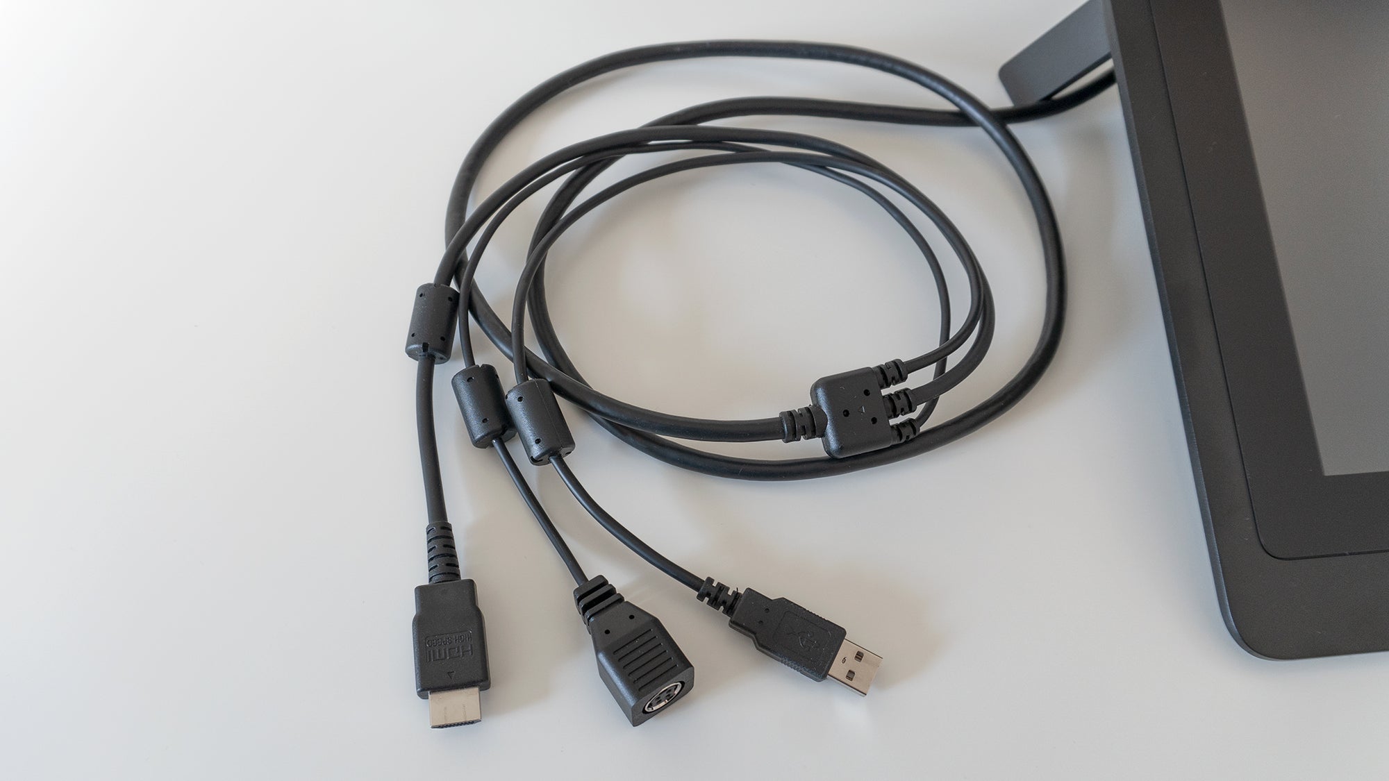 One day wires will be a distant memory, but the Cintiq 16 still relies on a hefty break-out cable that severely limits where you can use it.