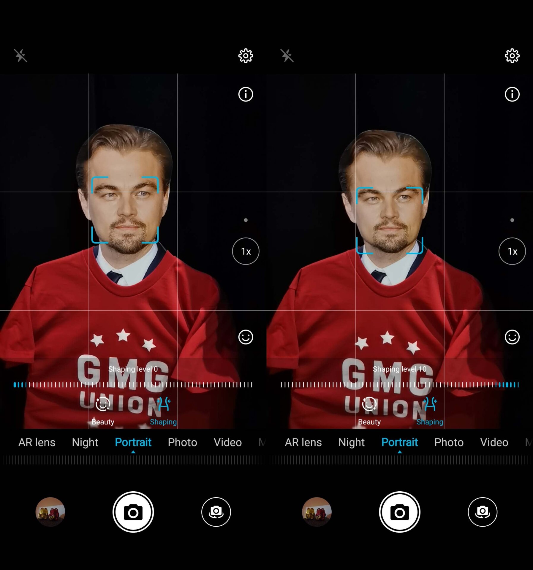 It’s subtle, but apparently even Leo’s face can be improved. 