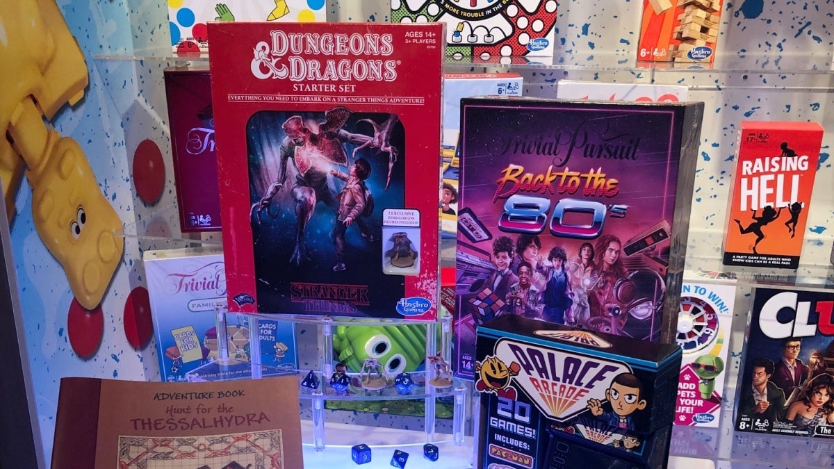 Hasbro’s going back to the ‘80s with some serious Stranger Things game content.