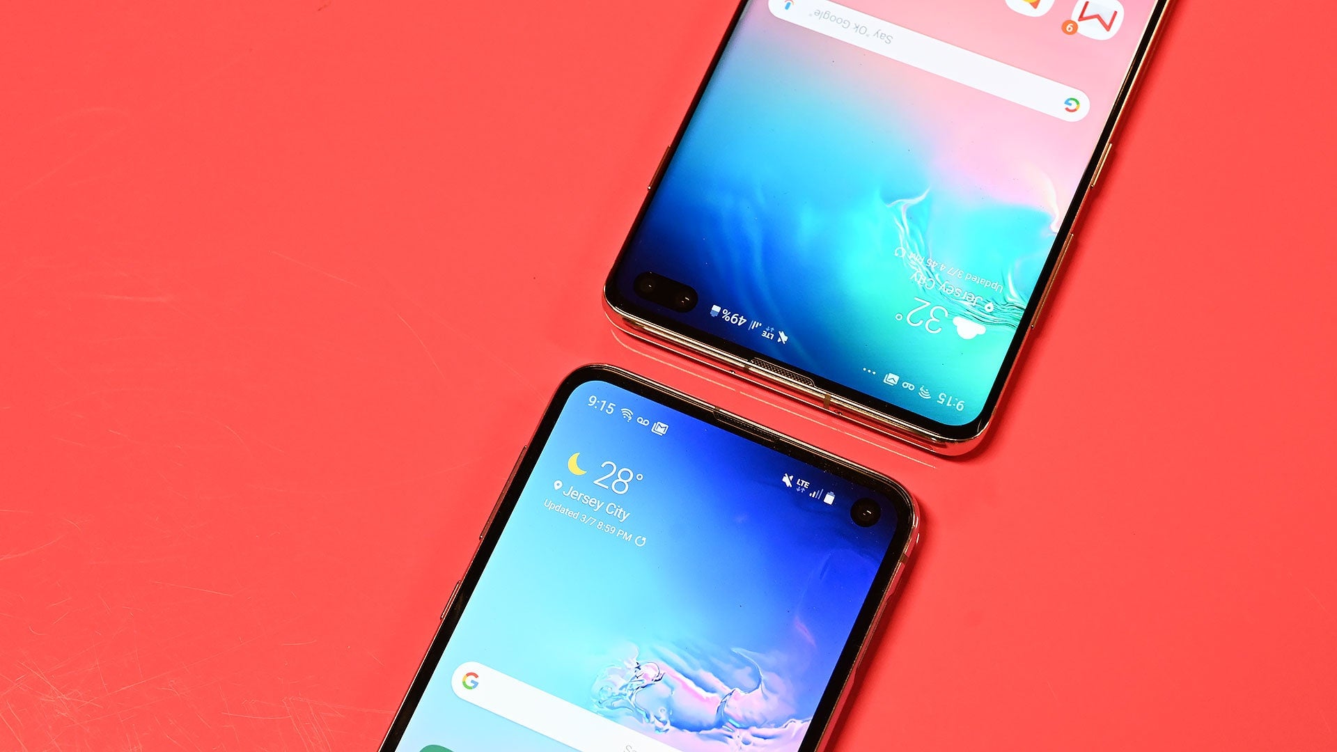 While the S10+ gets a second depth sensor in front, I found it doesn’t actually improve the look of portrait selfies by very much. 
