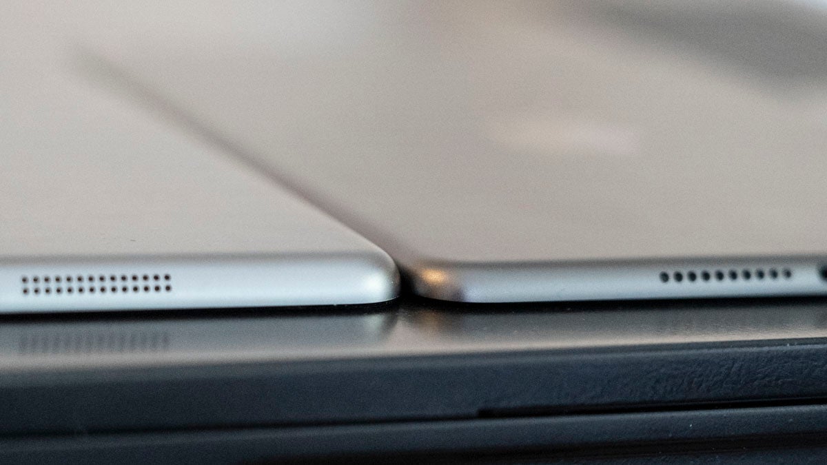 It’s so much thinner than the original Mini.