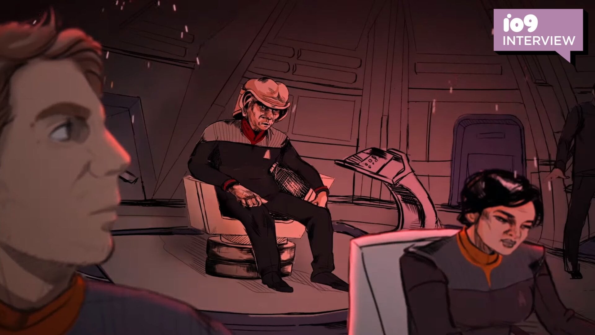 The Defiant has a new Captain aboard its bridge! Or could have, if Deep Space Nine had continued...