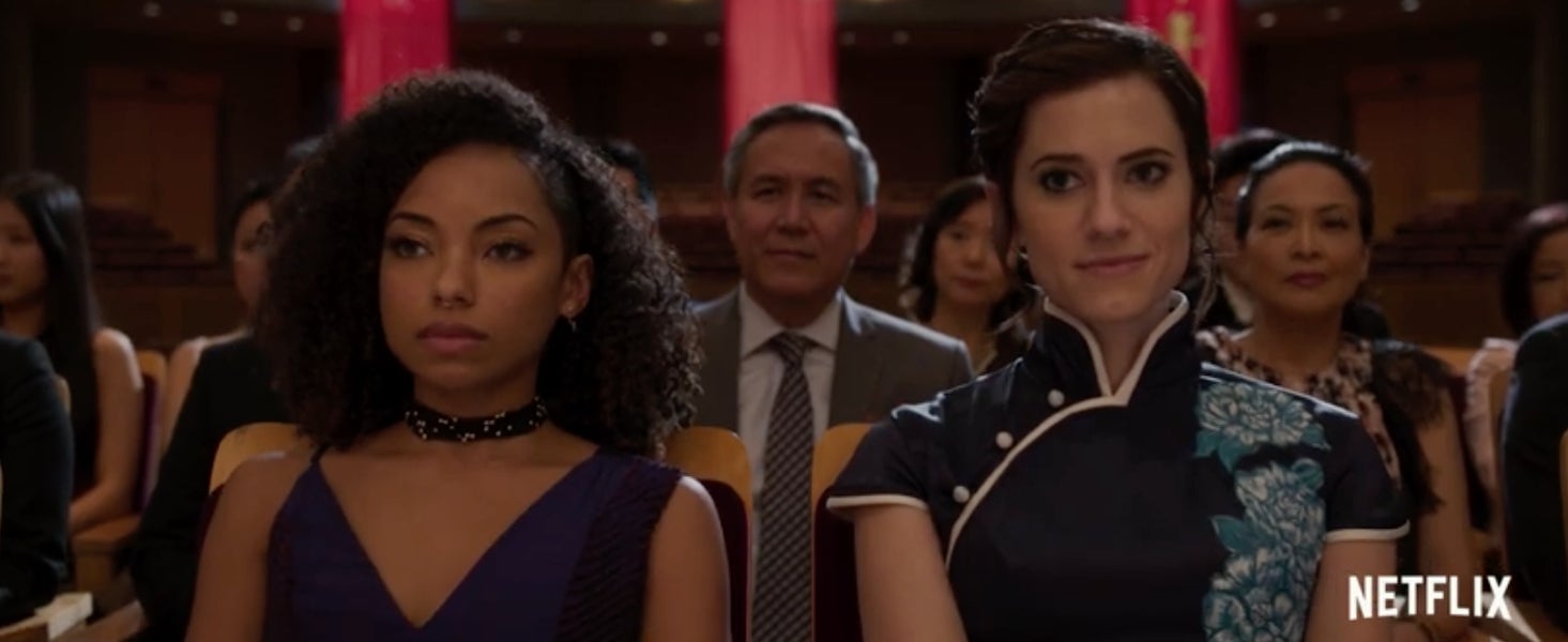 One of apparently a few scenes in The Perfection where nobody is screaming.