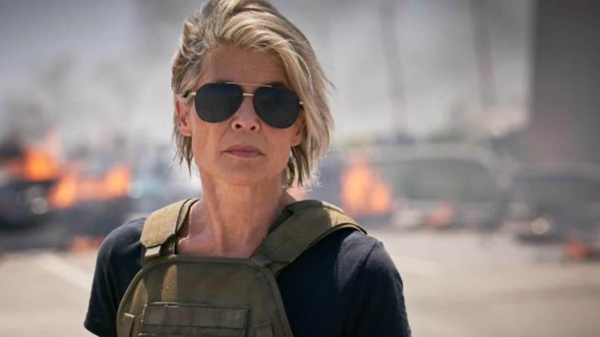 Sarah Connor (Linda Hamilton) is so over all these damn Terminators.