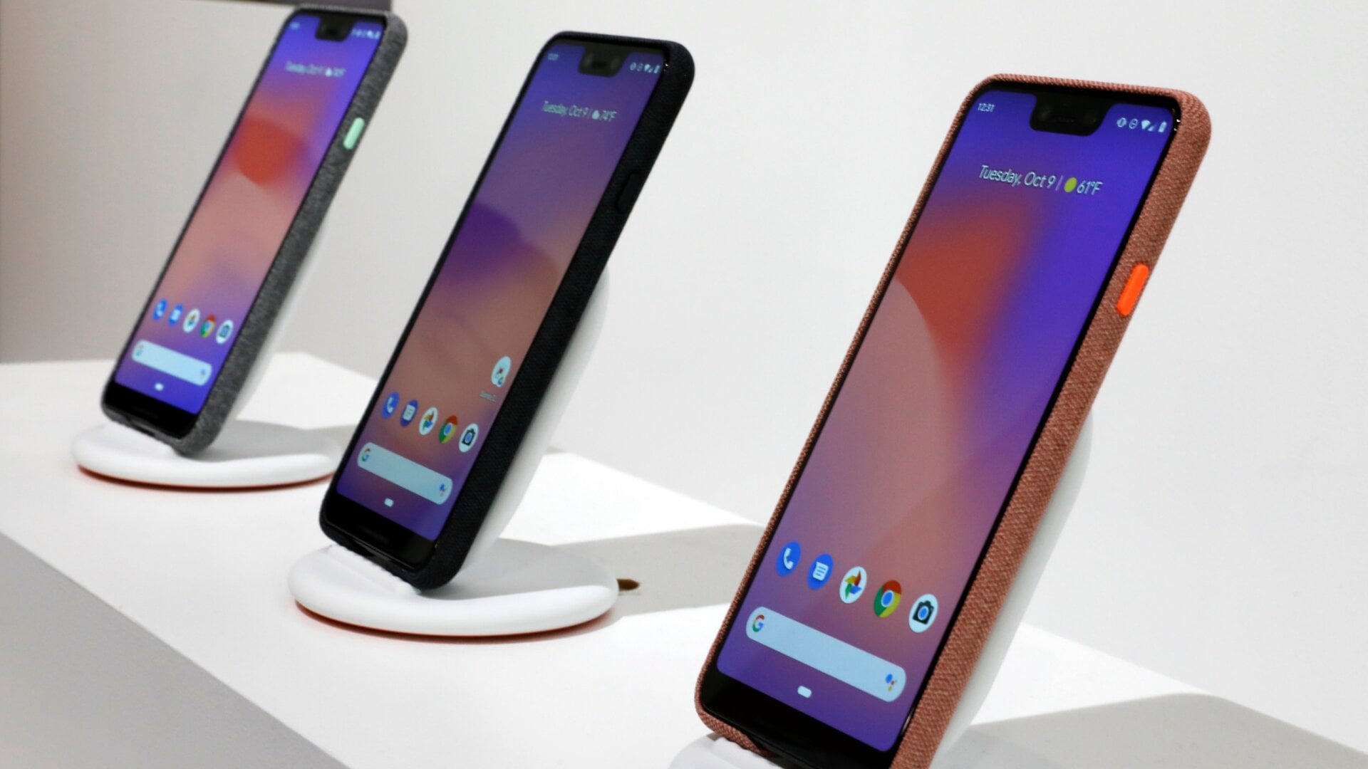 Pixel 3 phones.