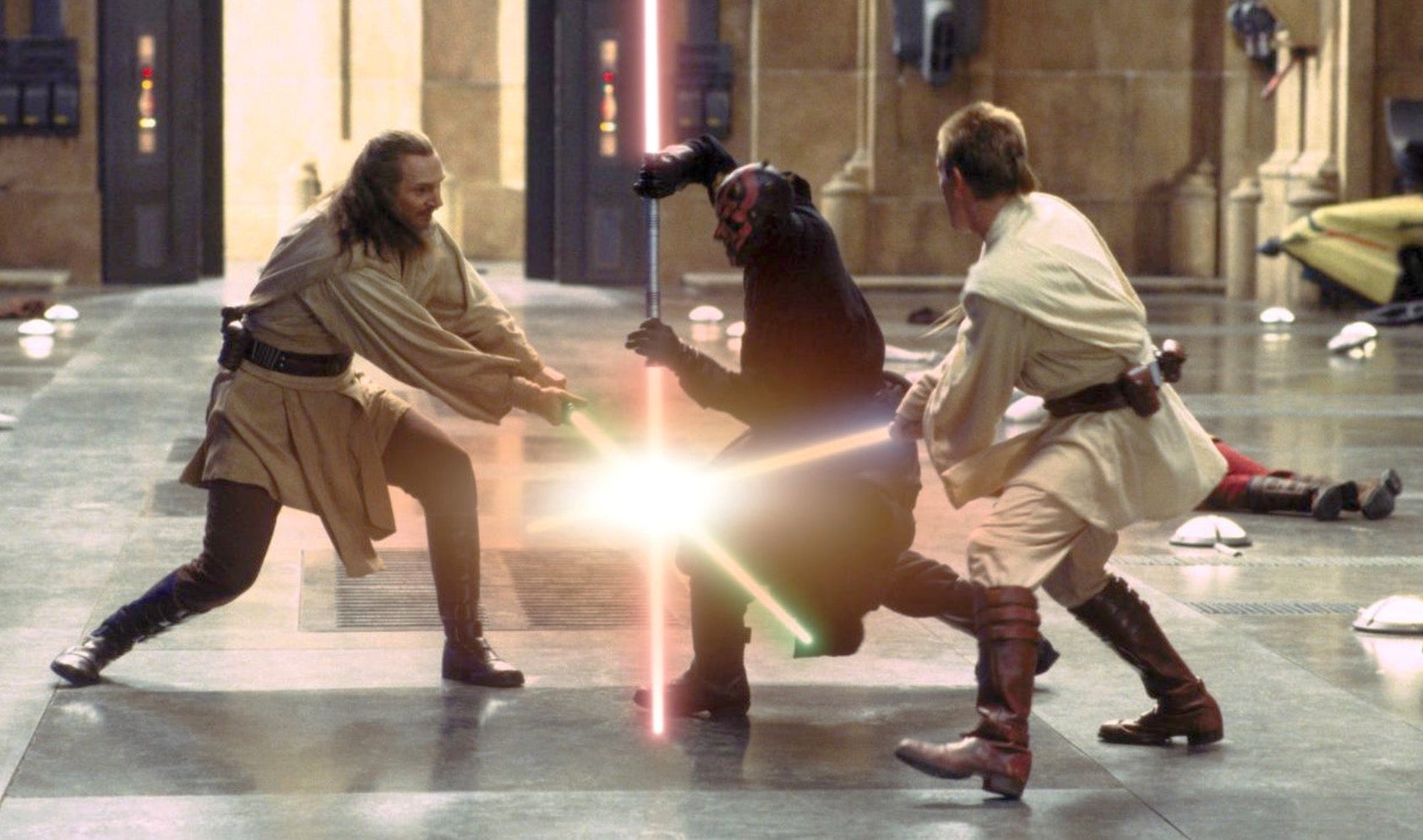 At Star Wars Celebration, George Lucas called The Phantom Menace one of his favorite films.