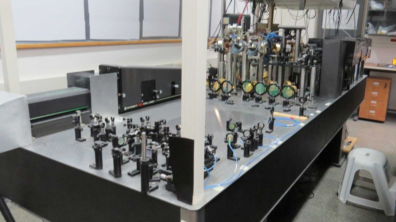 A black hole in the lab