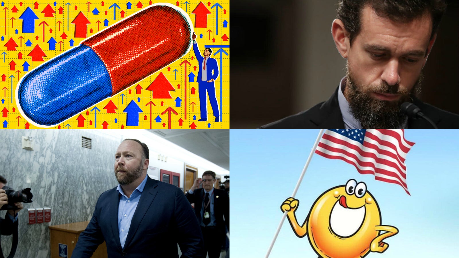 Clockwise from top left: Elena Scotti/Gizmodo/Getty Images; Drew Angerer (Getty); SpaghettiOs; AP.