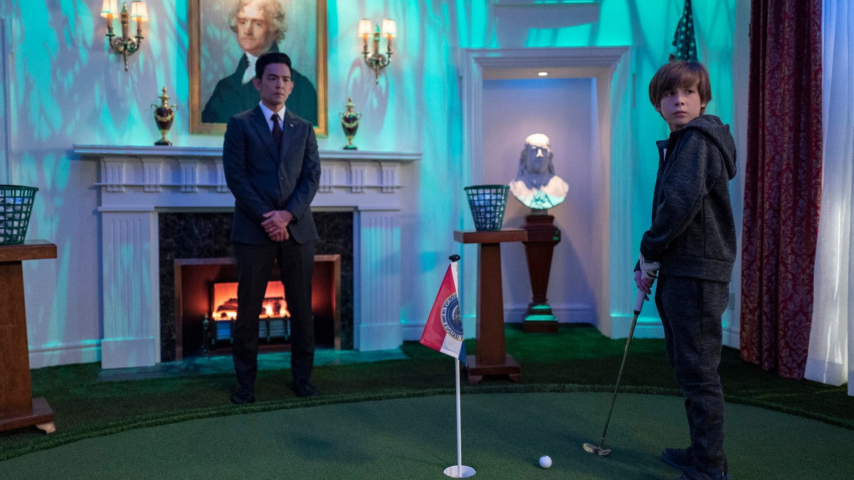 John Cho and Jacob Tremblay in “The Wunderkind.”