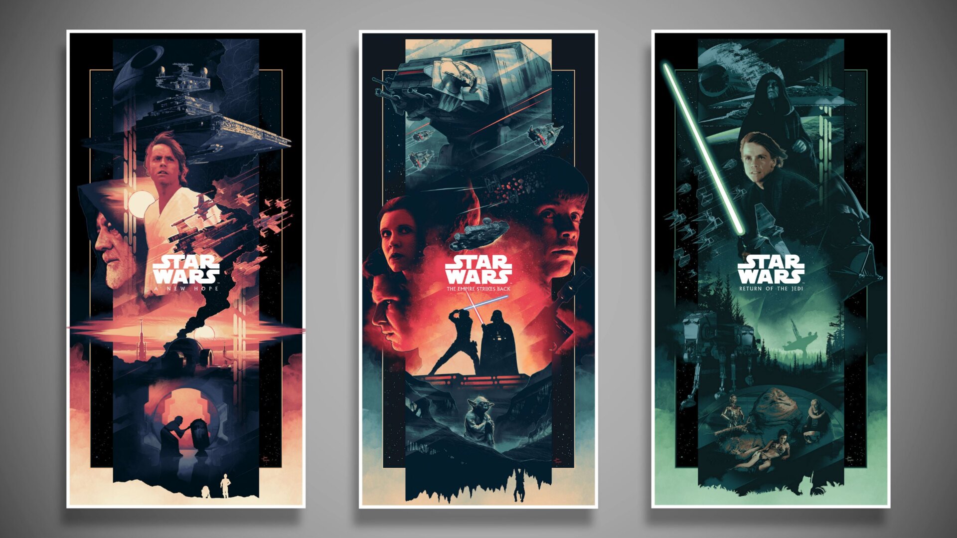 The Star Wars Trilogy by John Guydo