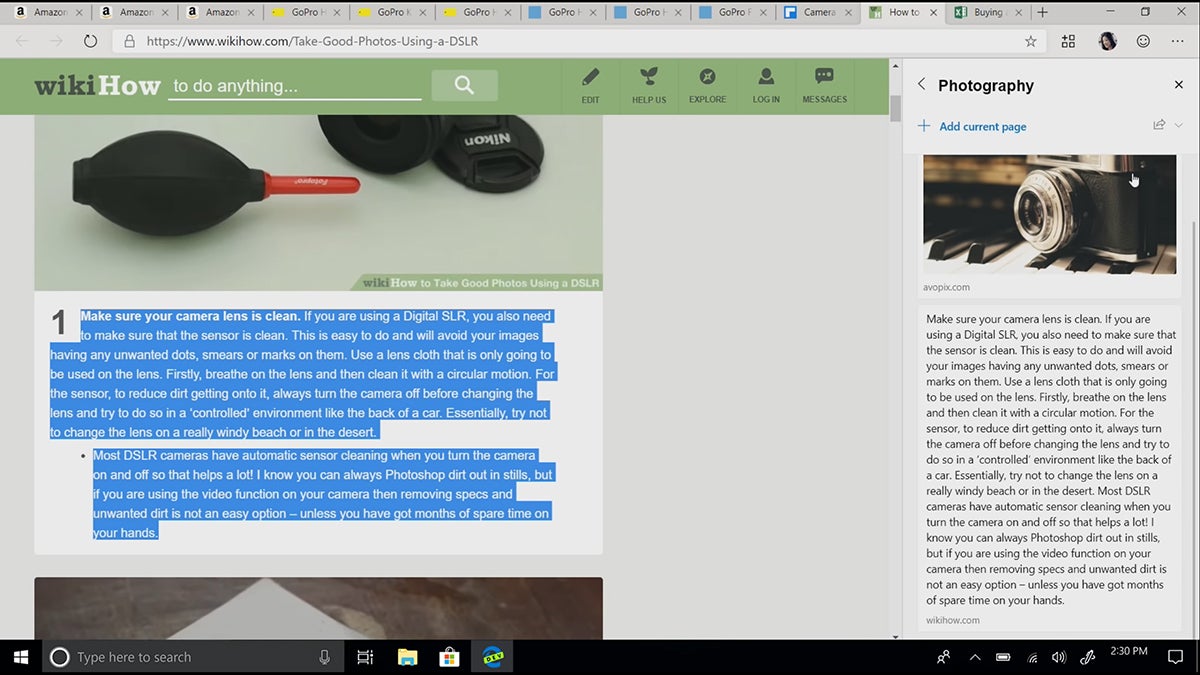 Screenshot: Microsoft