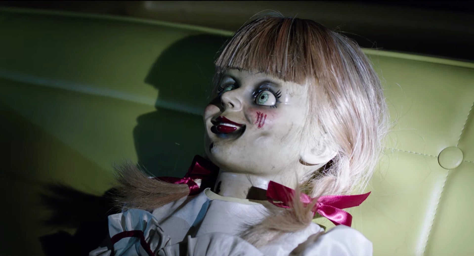 How did Annabelle get those scars? Never mind, we don’t want to know.