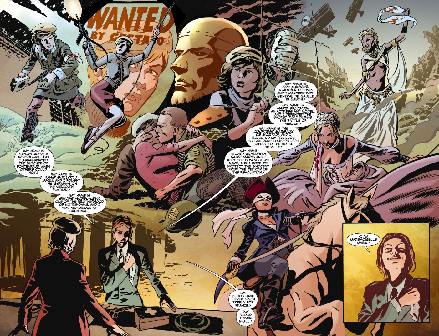 Image: Chris Samnee, Travis Lanham, Santiago Arcas