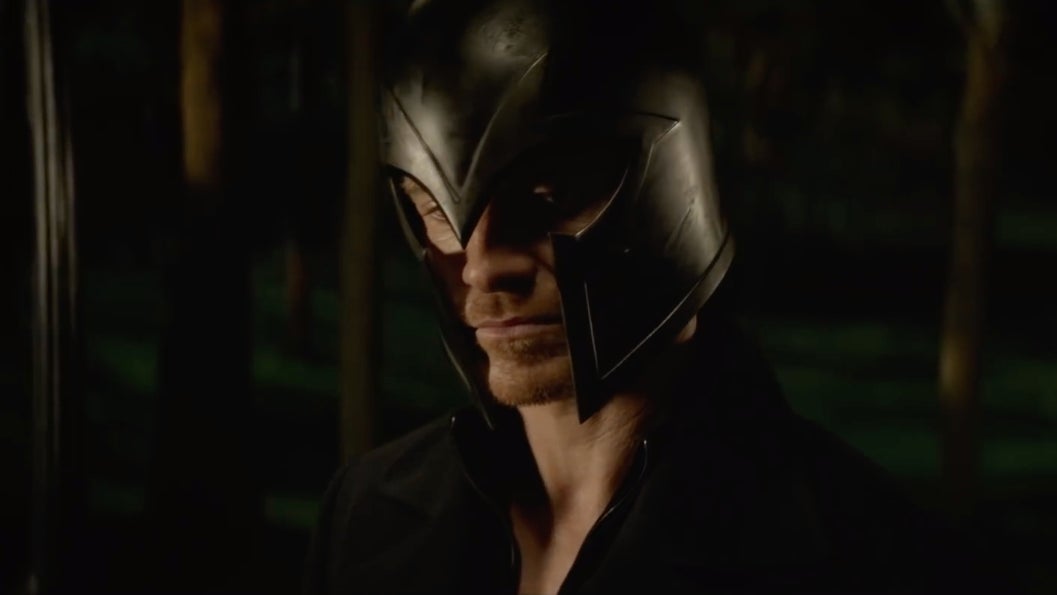 Michael Fassbender as Magneto.