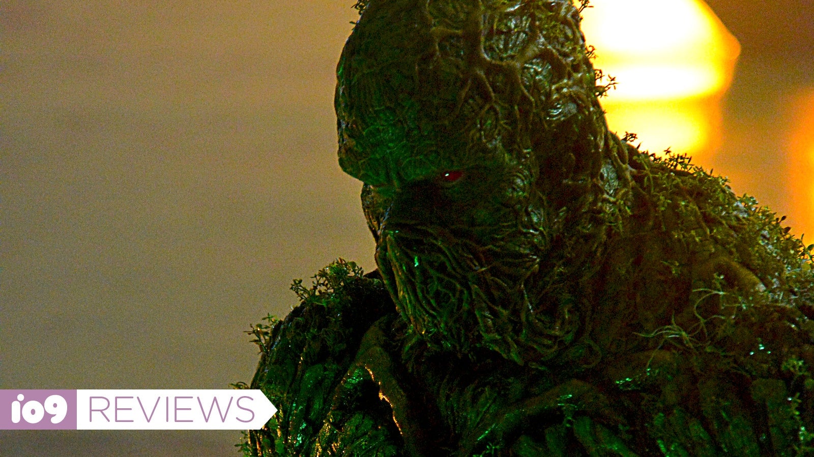Swamp Thing is his natural element.