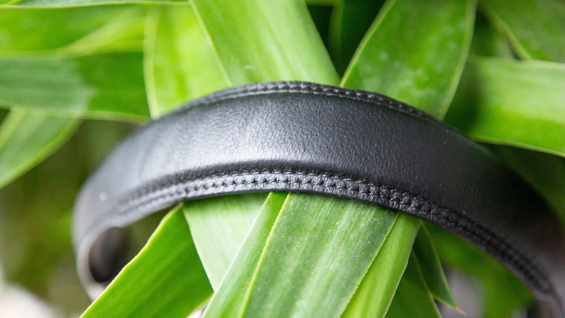 The lambskin headband is a luxurious detail few other headphones offer.