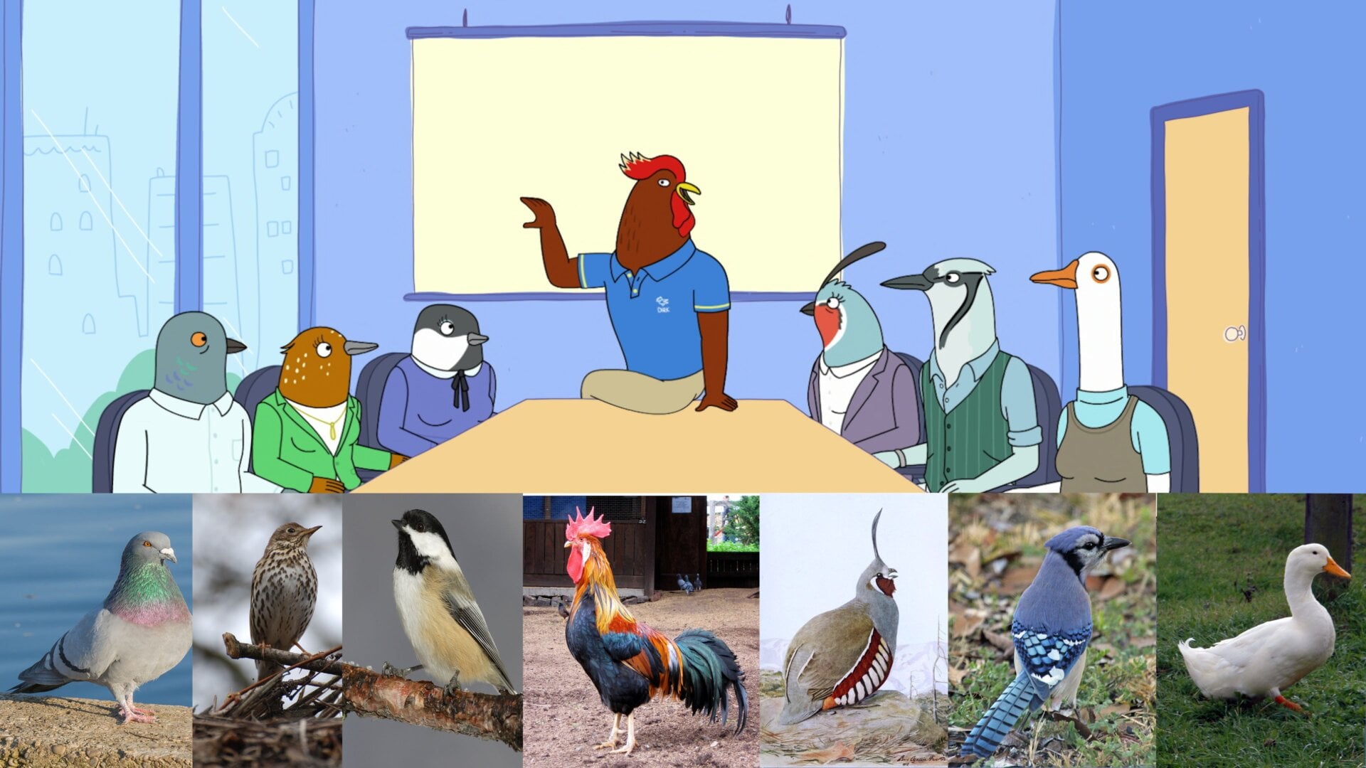 Image: Netflix/Pavrabec/Diego Delso/Mdf/Fernando de Sousa/Louis Agassiz Fuertes/Dick Daniels/Martin Backert