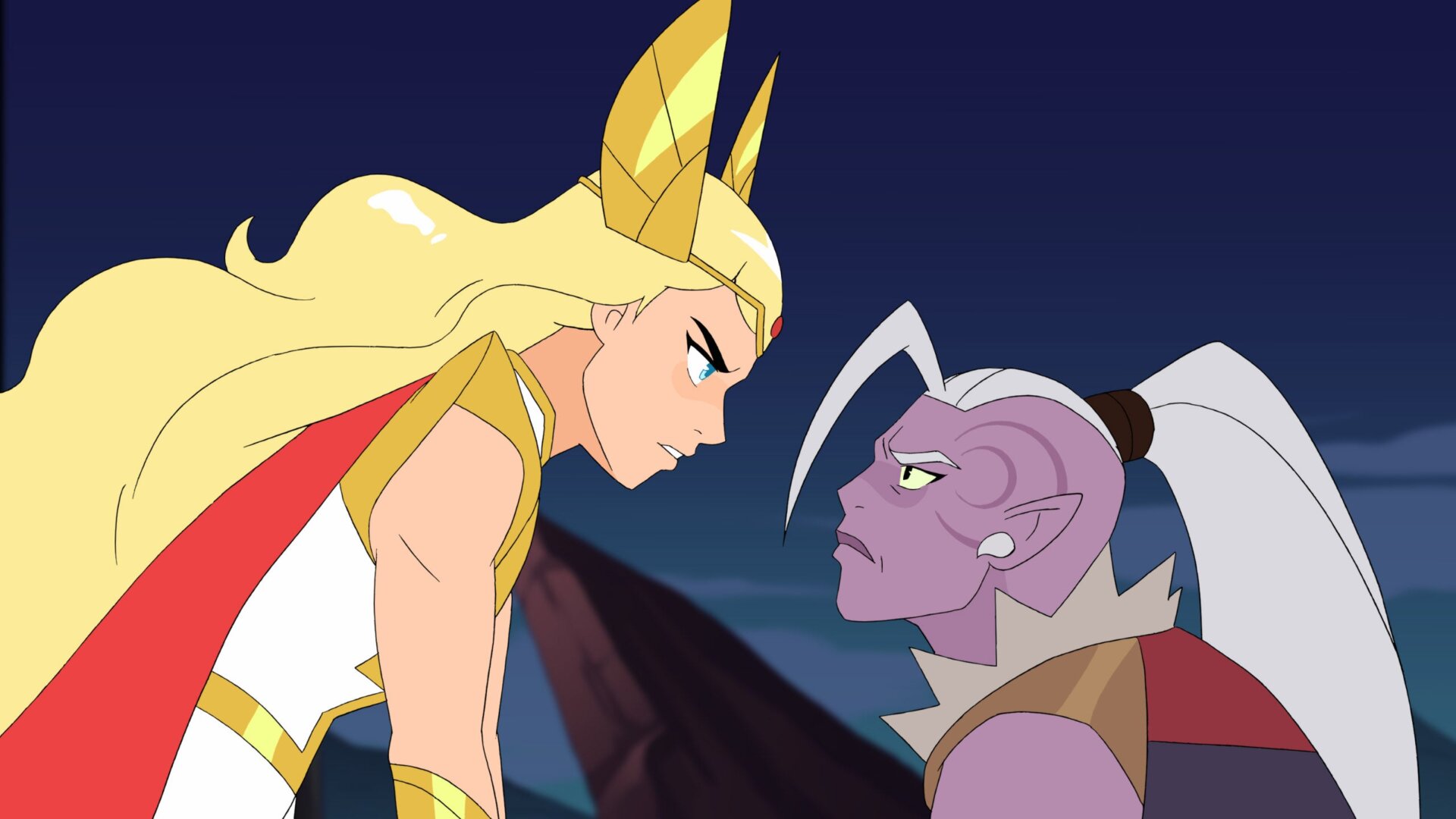 She-Ra and Huntara.