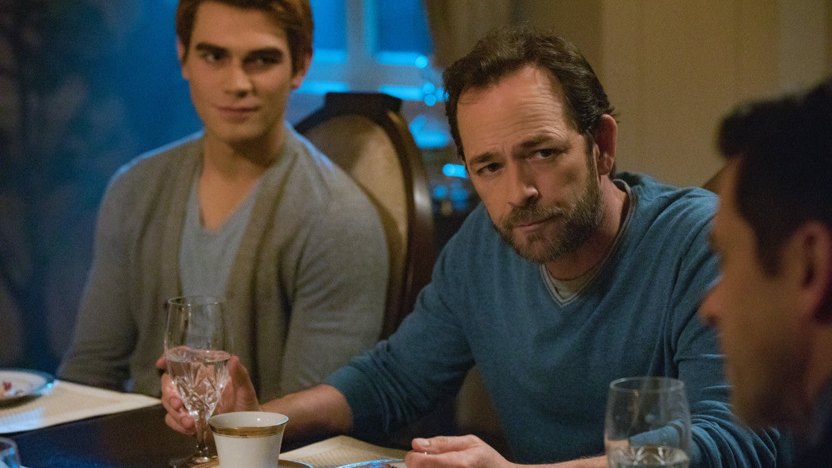 Luke Perry in an earlier episode of Riverdale.