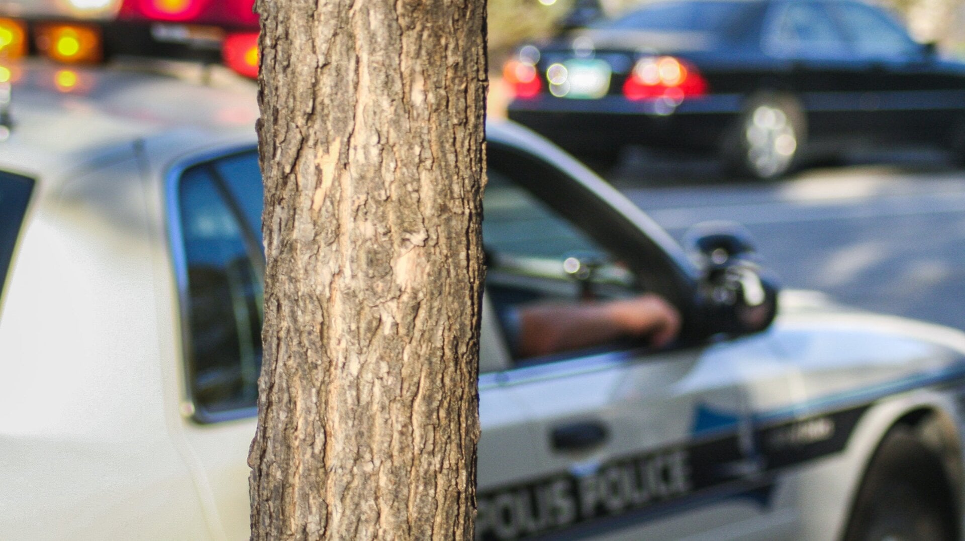 A Minneapolis police cruiser, 2007.