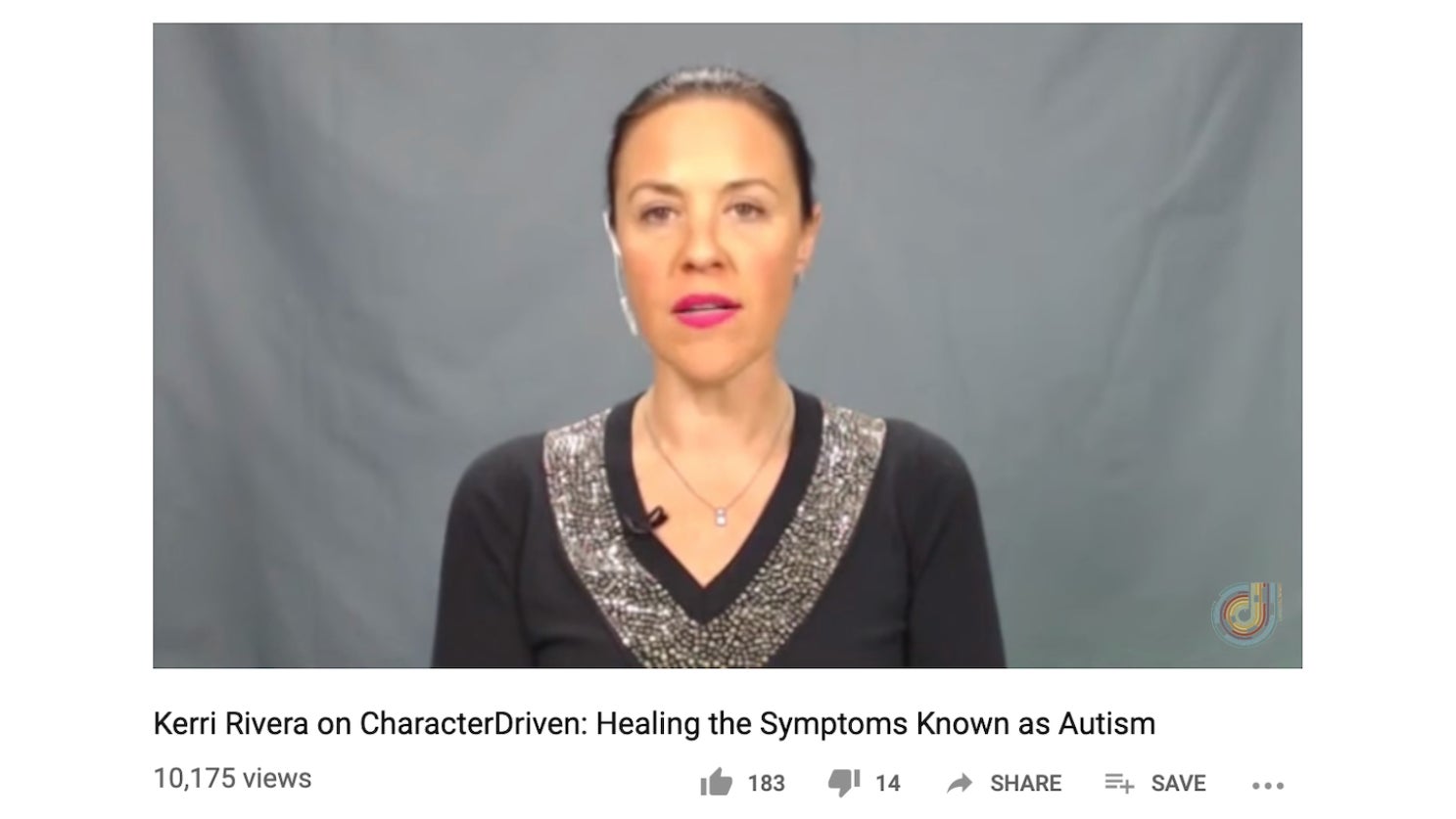 Laurel Austin reportedly showed police a YouTube video of Kerri Rivera discussing the harmful chlorline dioxide solution.