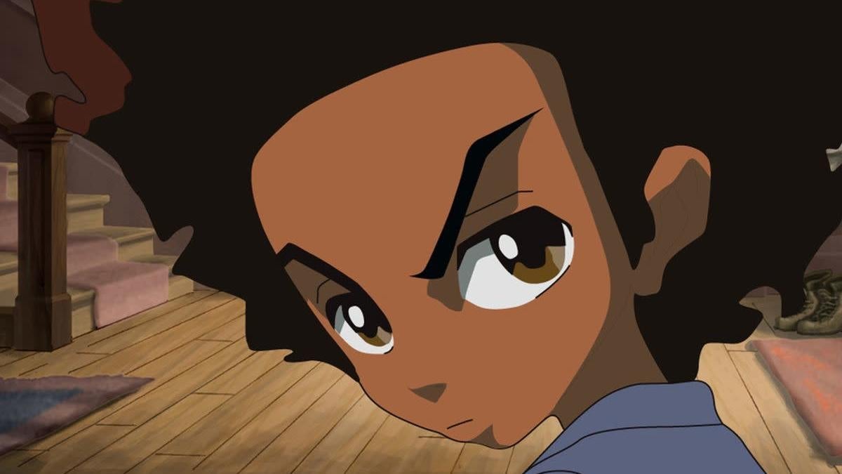 A scene from the original The Boondocks series, which ended after four seasons.
