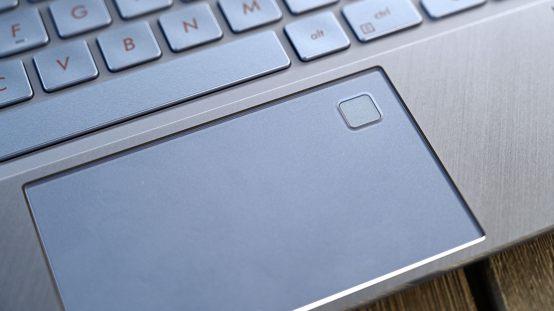 Putting the ZenBook’s fingerprint reader on its touchpad seems like a waste when it could be built into other components like the laptops power button.