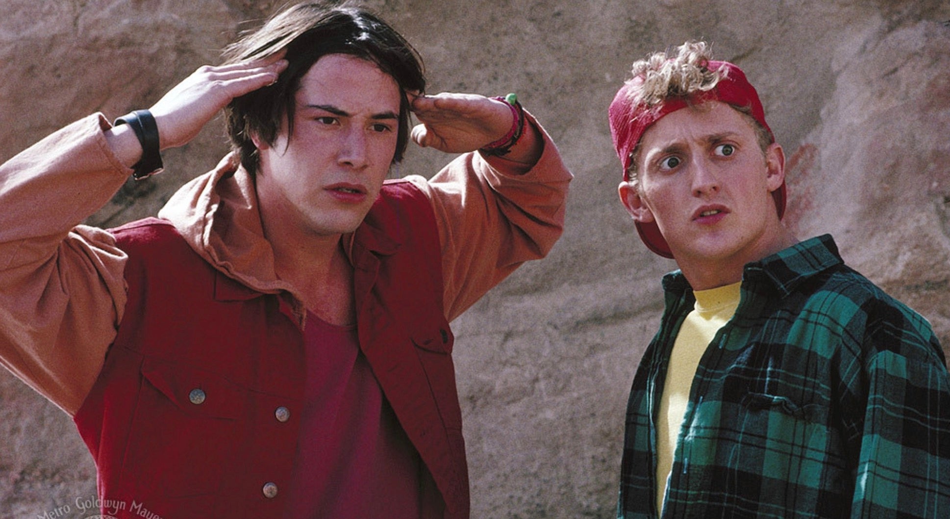 Bill and Ted are facing more than just the music in the new film.