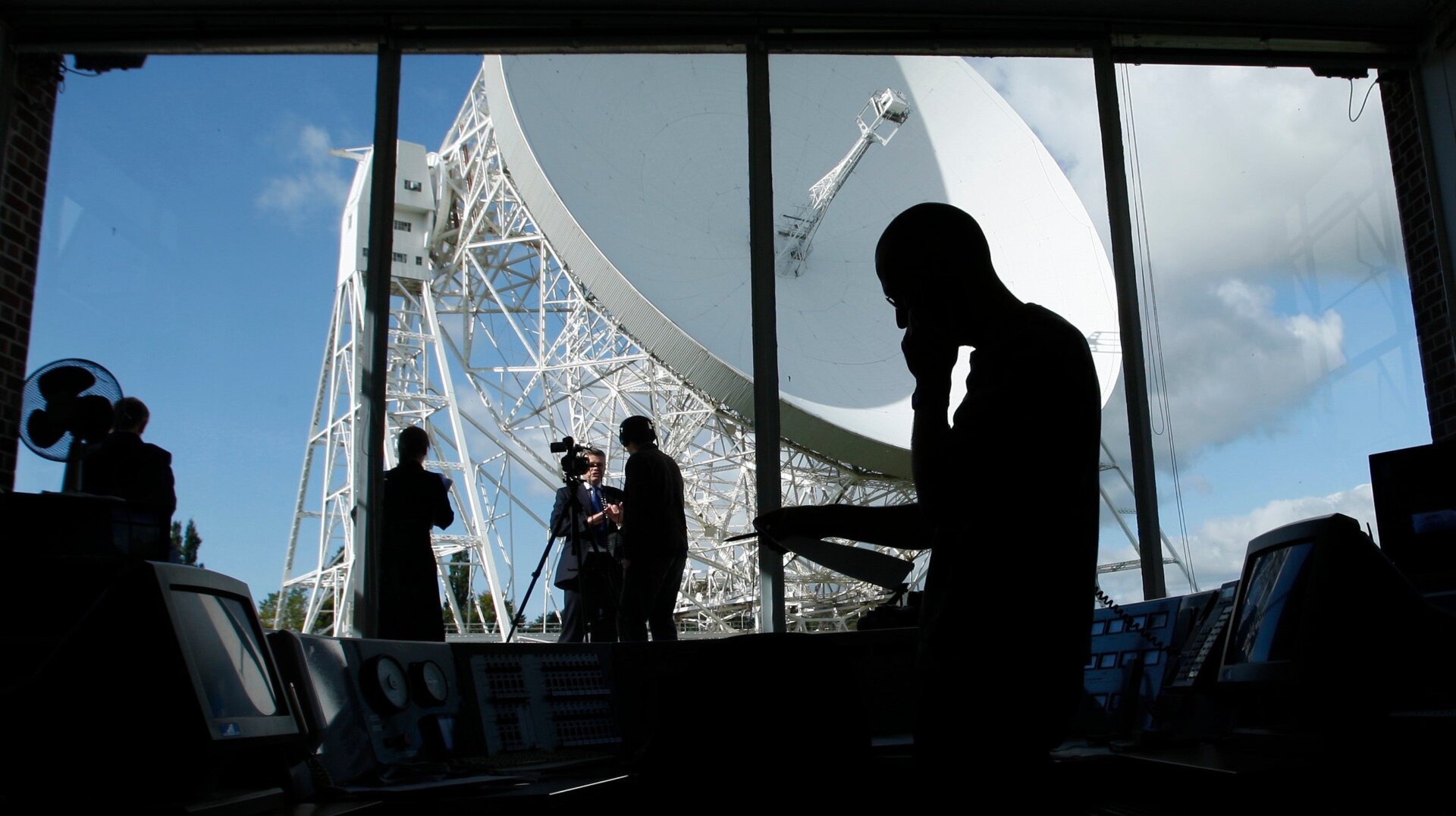 The Lovell Telescope control room at Jodrell Bank Observatory, 2007.