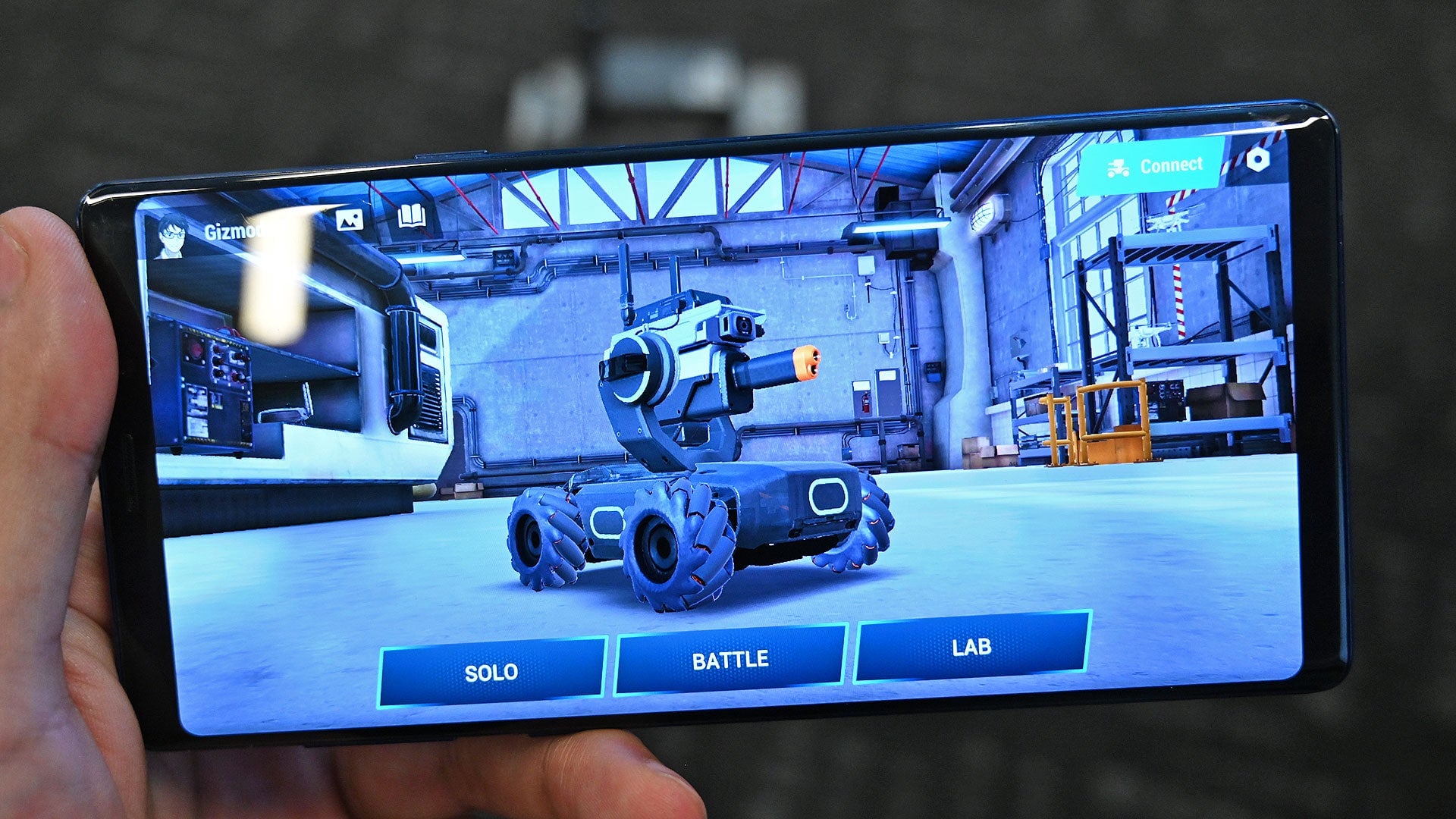 Solo and Battle modes are pretty self-explanatory, while the Lab is where you can dive into the S1's coding and programming lessons.