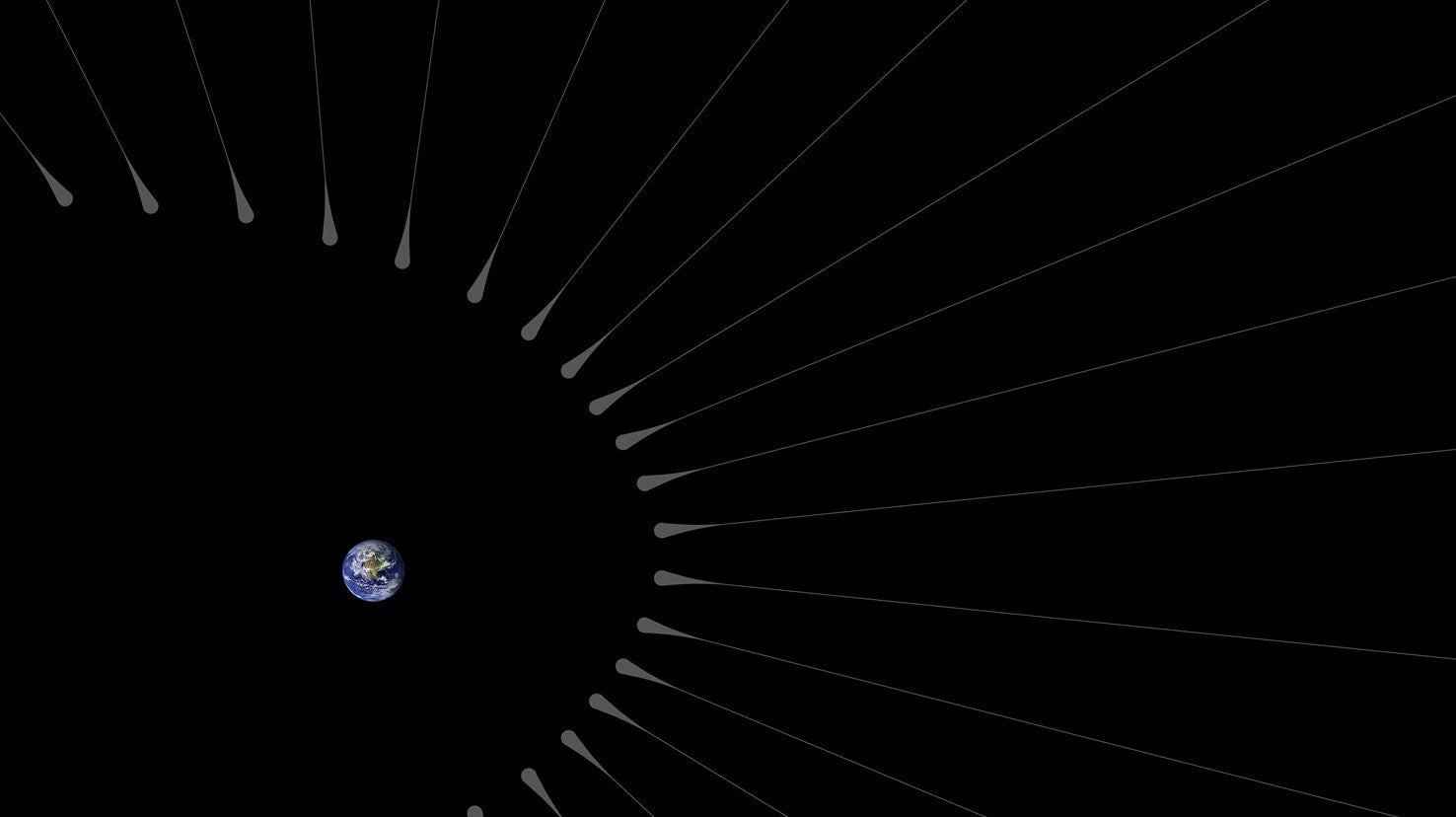 Dark matter “hairs,” which are described in a totally different theory paper about dark matter.