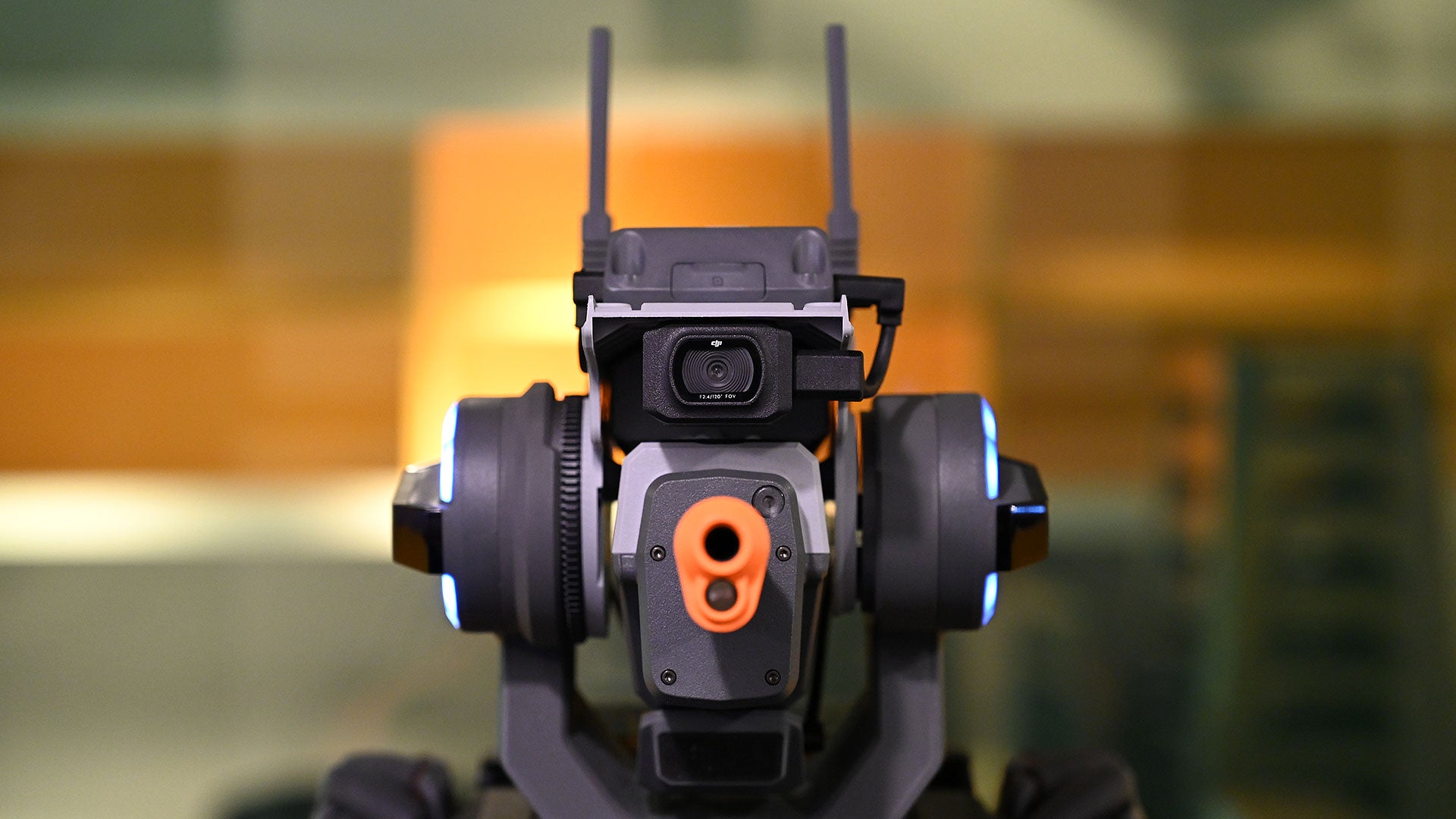 The S1 looks a bit more intimidating from head on.