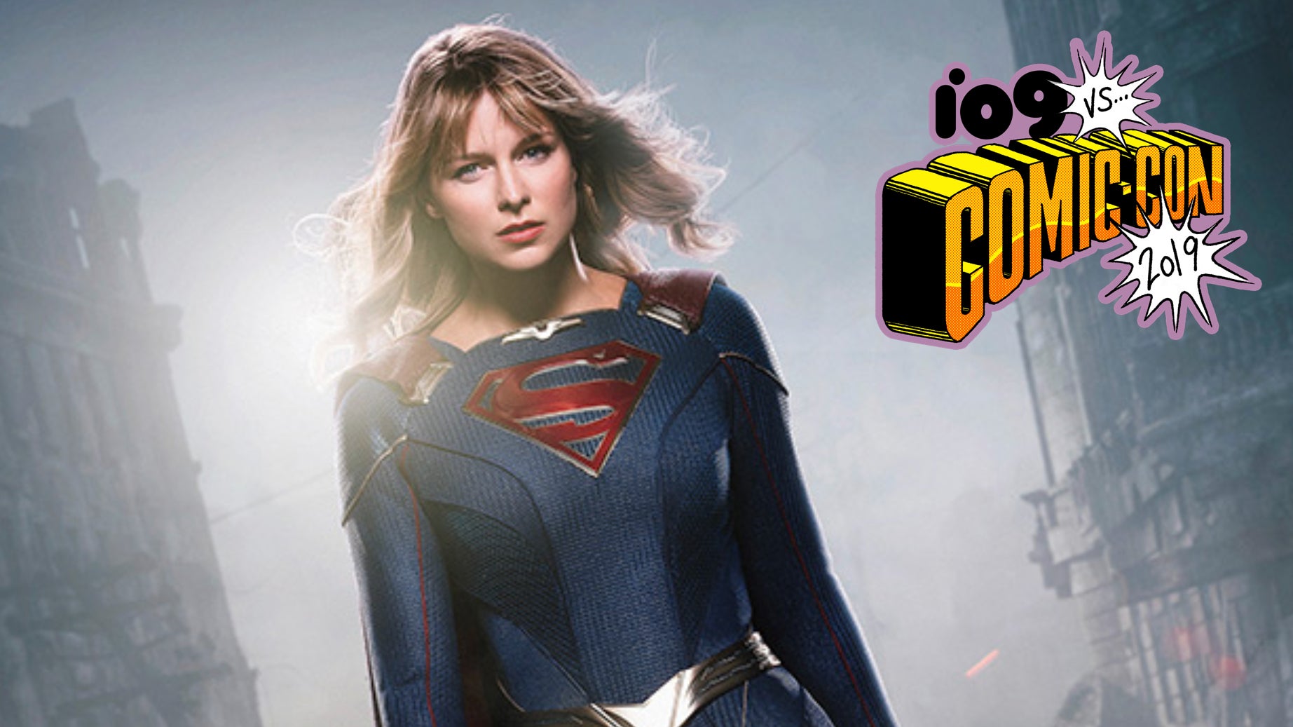 Melissa Benoist as Supergirl.