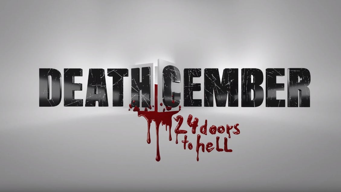 The Deathcember logo.